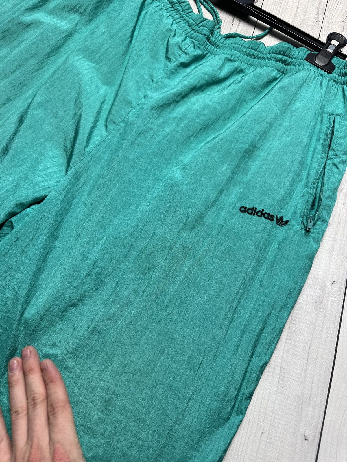 Adidas × Vintage Vintage adidas pants green joggers size XL Size US 36 / EU 52 - 3 Thumbnail