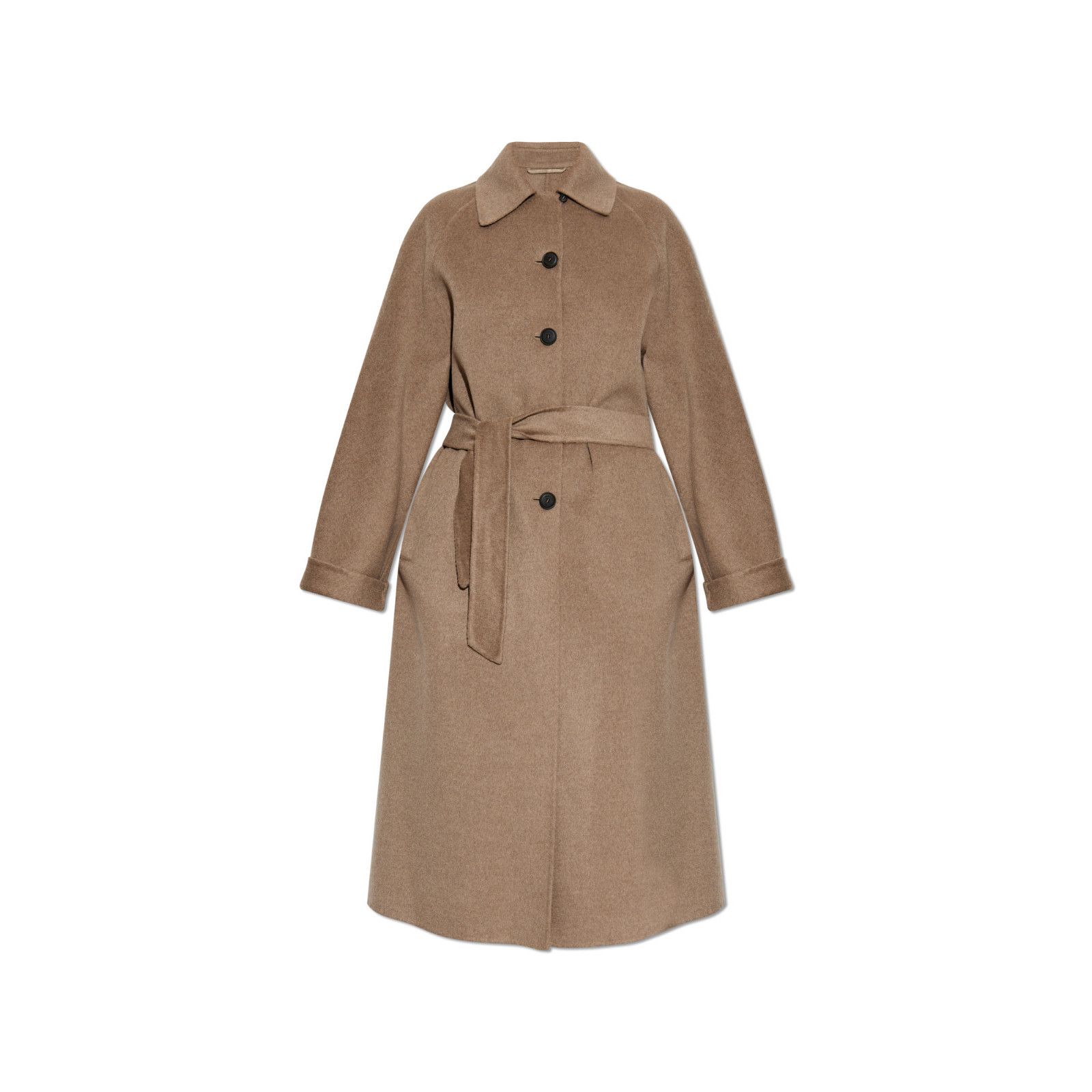 Max Mara MAX MARA Centro Hazelnut Brown Oversized Cashmere Long Coat Size M / US 6-8 / IT 42-44 - 1 Thumbnail
