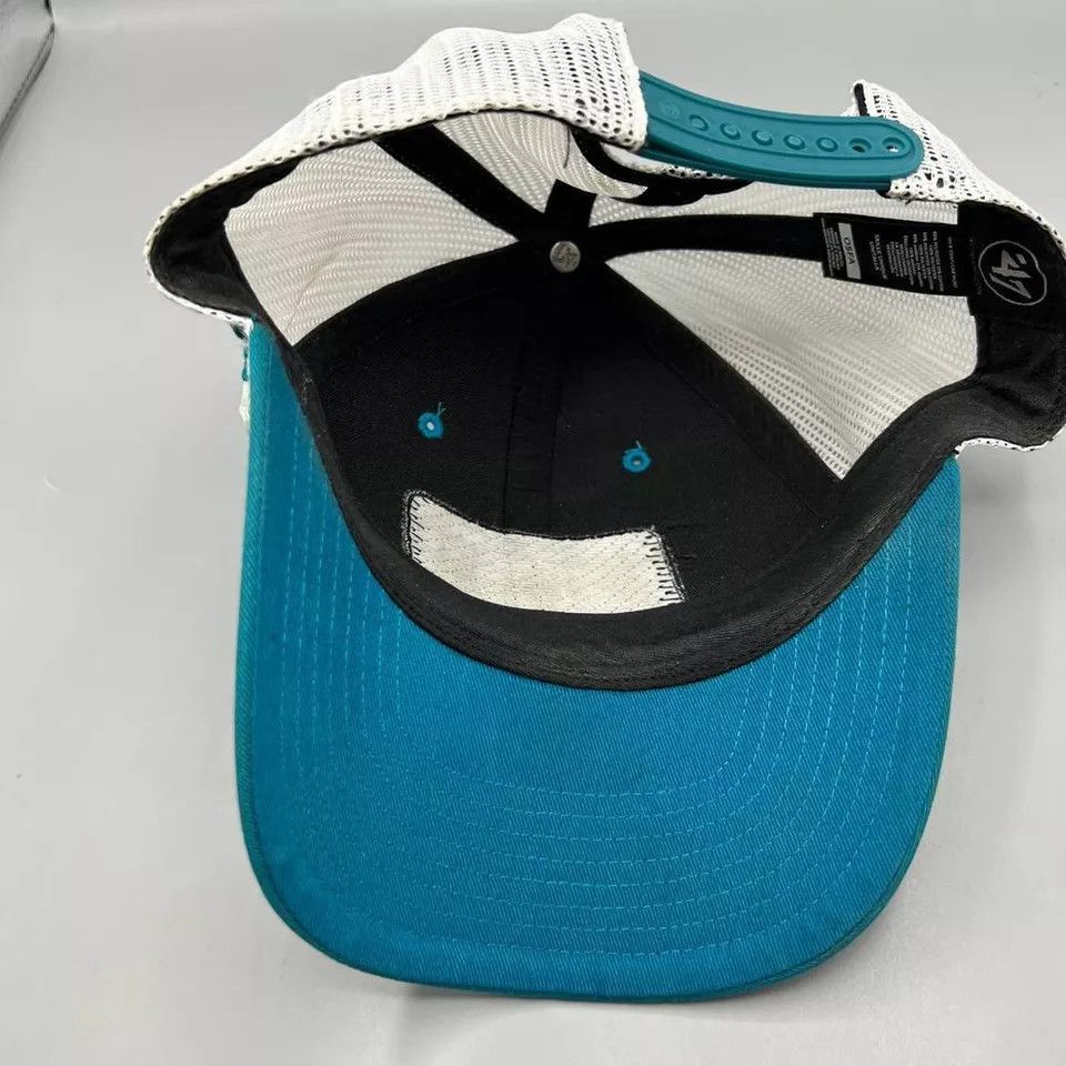 47 Mighty Ducks Trucker Hat Men 47 Brand NHL Snap Back Anaheim Size ONE SIZE - 5 Thumbnail