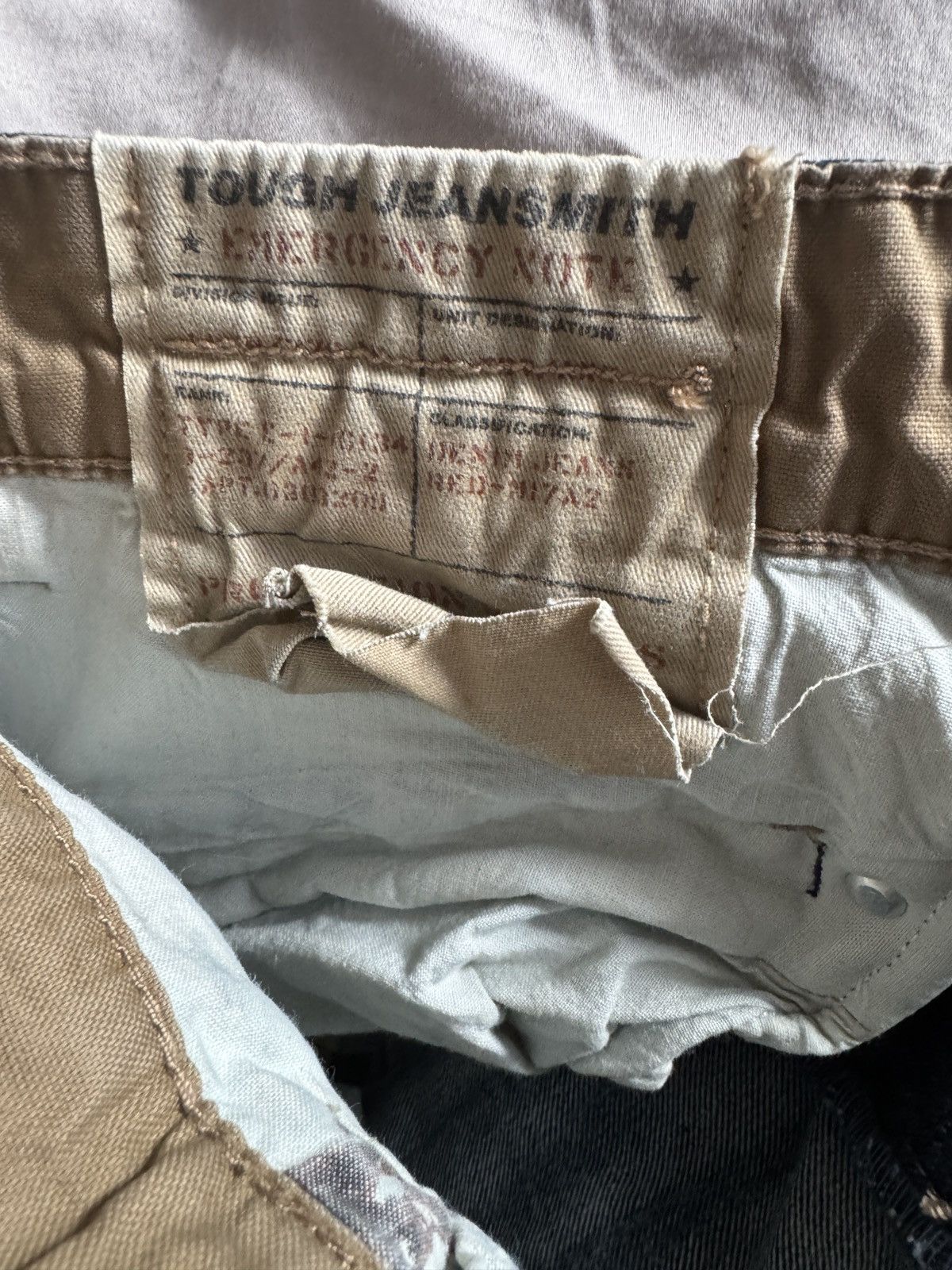 Japanese Brand × Jean Vintage Tough Jeansmith Bootcut Embroidered Japanese Denim Size US 29 - 4 Thumbnail