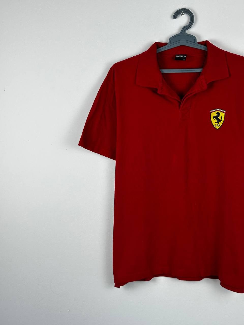 Ferrari Vintage Ferrari Polo Shirt 1998 Racing F1 Vodafone Y2K Size US XL / EU 56 / 4 - 3 Thumbnail