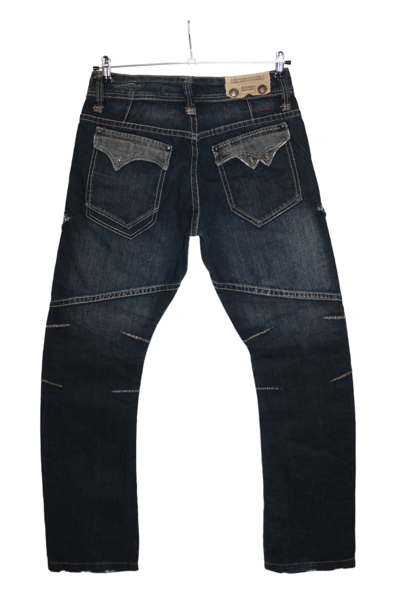 If Six Was Nine 💥Tough JeanSmith Jackson Cargo Pockets Arc Jeans Size US 33 - 2 Thumbnail