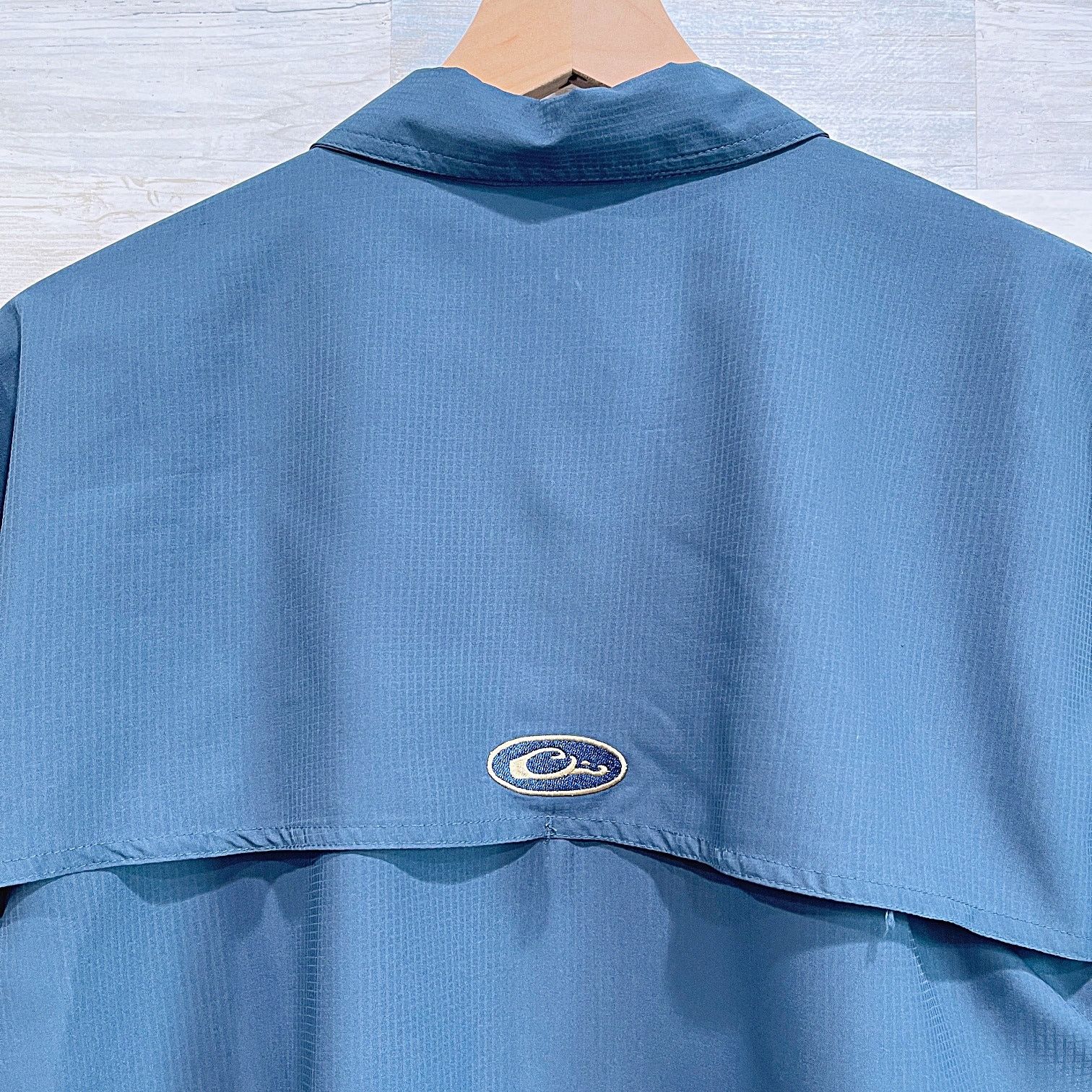 Drake Drake Performance Fishing Shirt Blue Long Sleeve Mens Medium Size US M / EU 48-50 / 2 - 4 Thumbnail