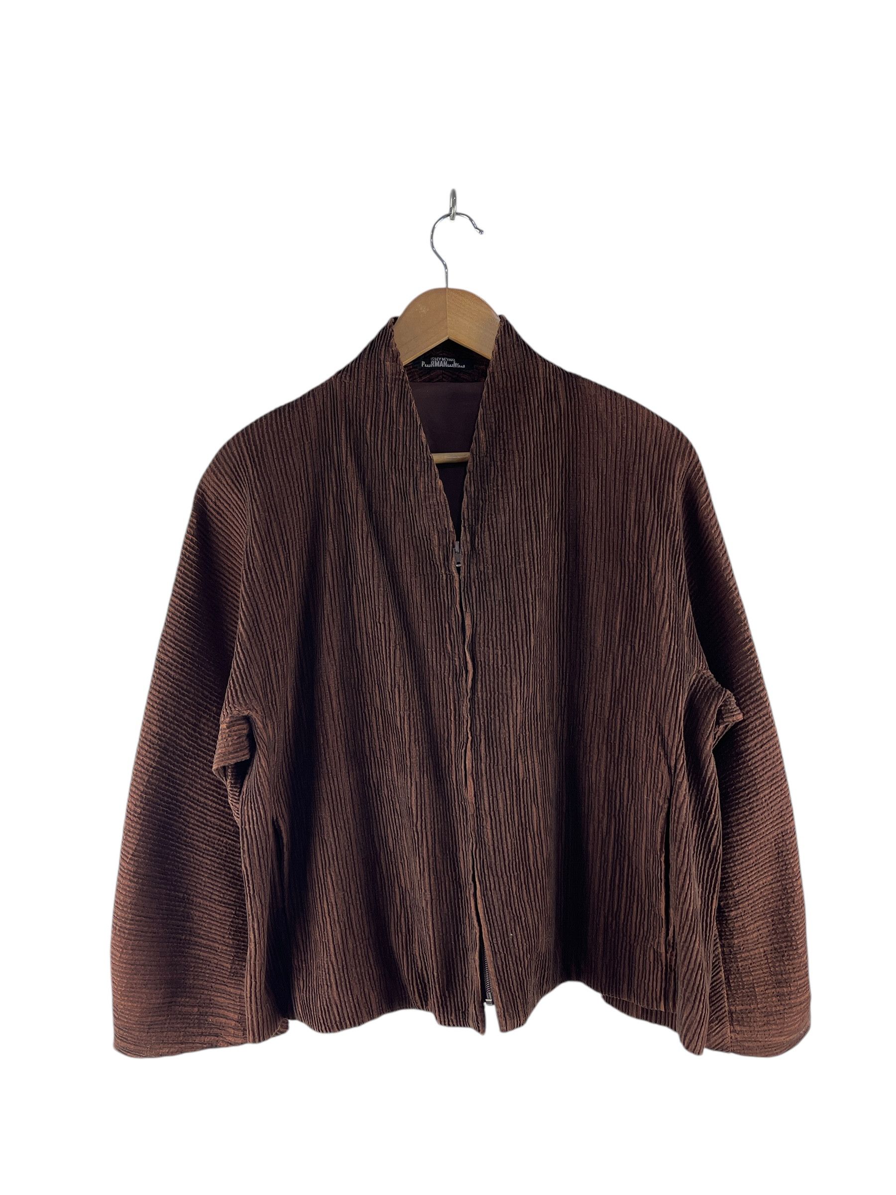Issey Miyake Vintage Issey Miyake Permanente Pleated Jacket Size US M / EU 48-50 / 2 - 1 Thumbnail