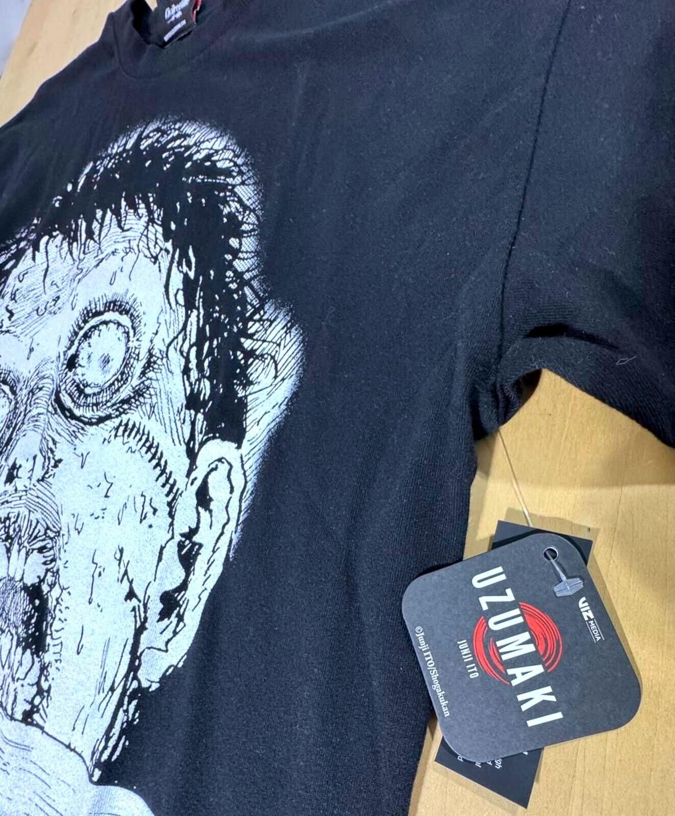 Civil Regime Civil Regime Uzumaki Graphic Black Cotton T-Shirt--Medium OS Size US M / EU 48-50 / 2 - 3 Thumbnail
