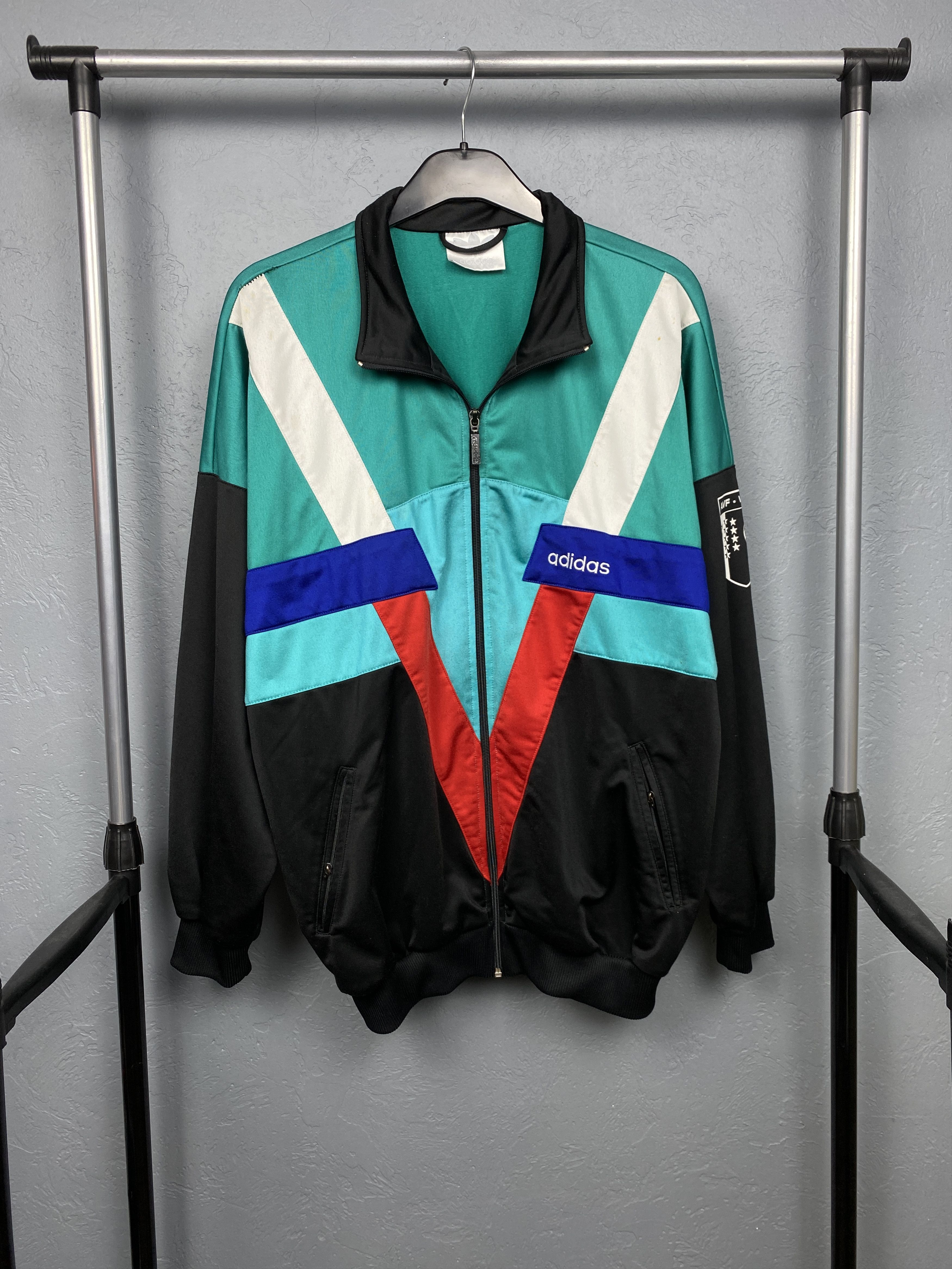 Adidas × Descente × Vintage Vintage 90s Adidas Tracktop Descente