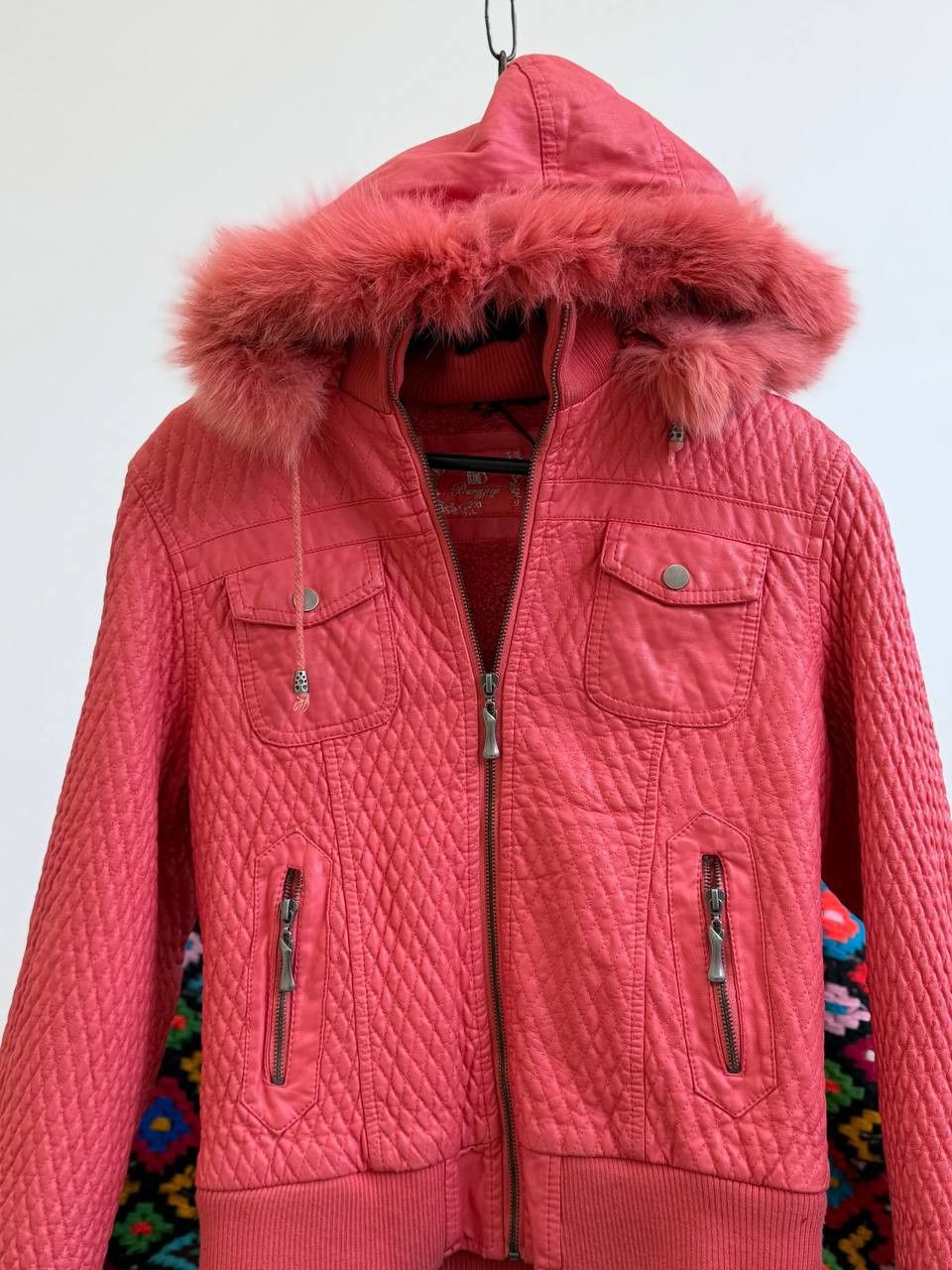 Japanese Brand 00s If Six Was Nine L.G.B. Style Fur Hood Jacket Size S / US 4 / IT 40 - 7 Thumbnail