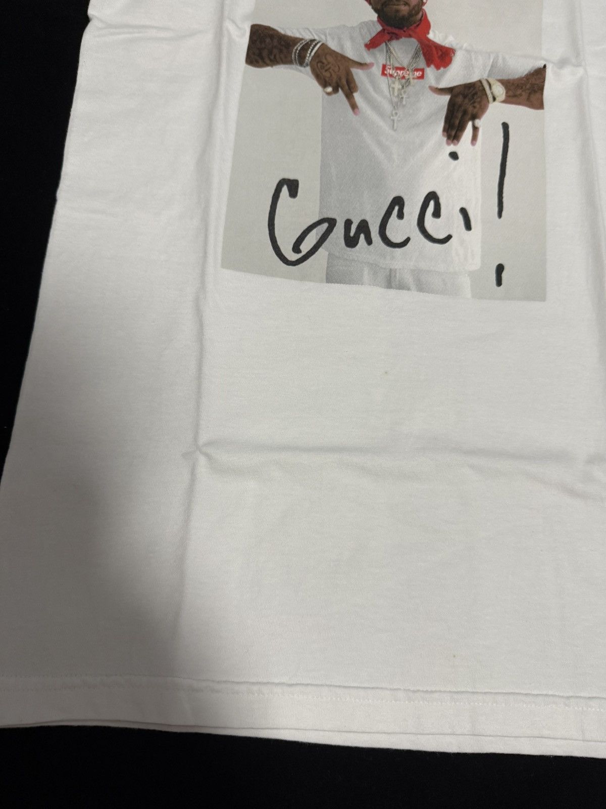 Supreme Supreme Gucci mane photo tee Size US S / EU 44-46 / 1 - 5 Thumbnail