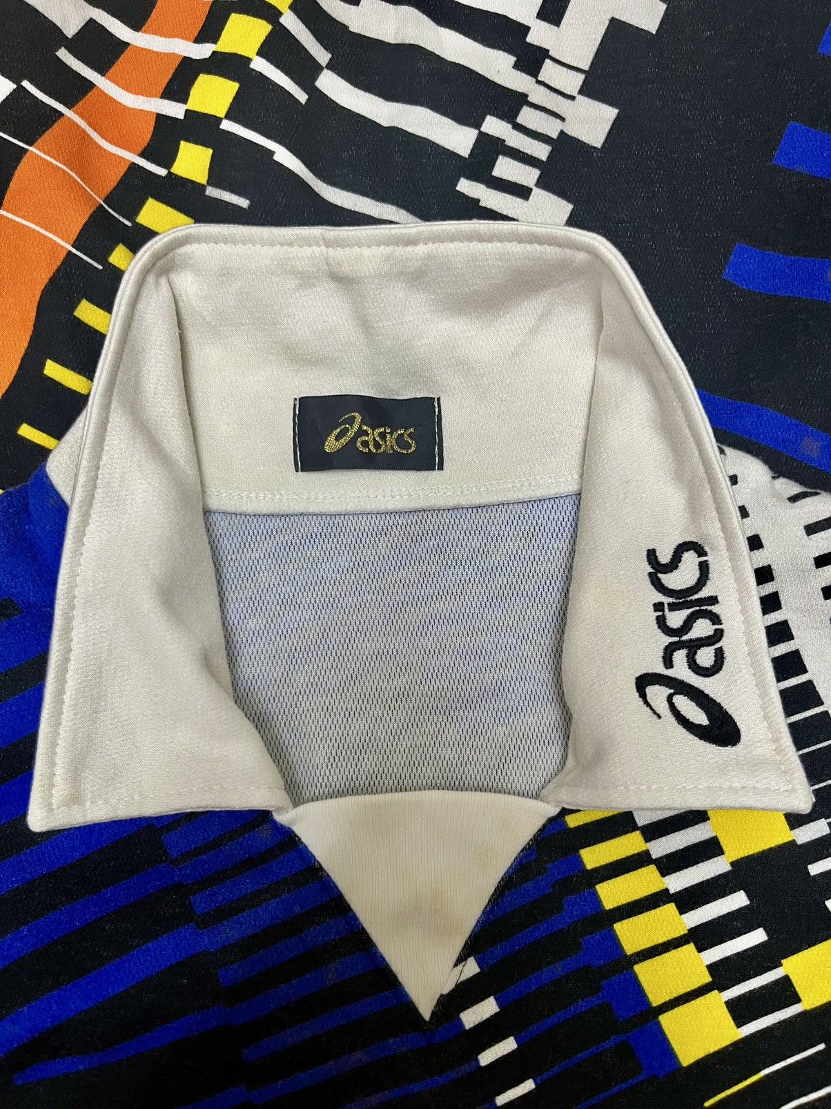 Asics Vintage Asics Long Sleeve Jersey Size US L / EU 52-54 / 3 - 3 Thumbnail