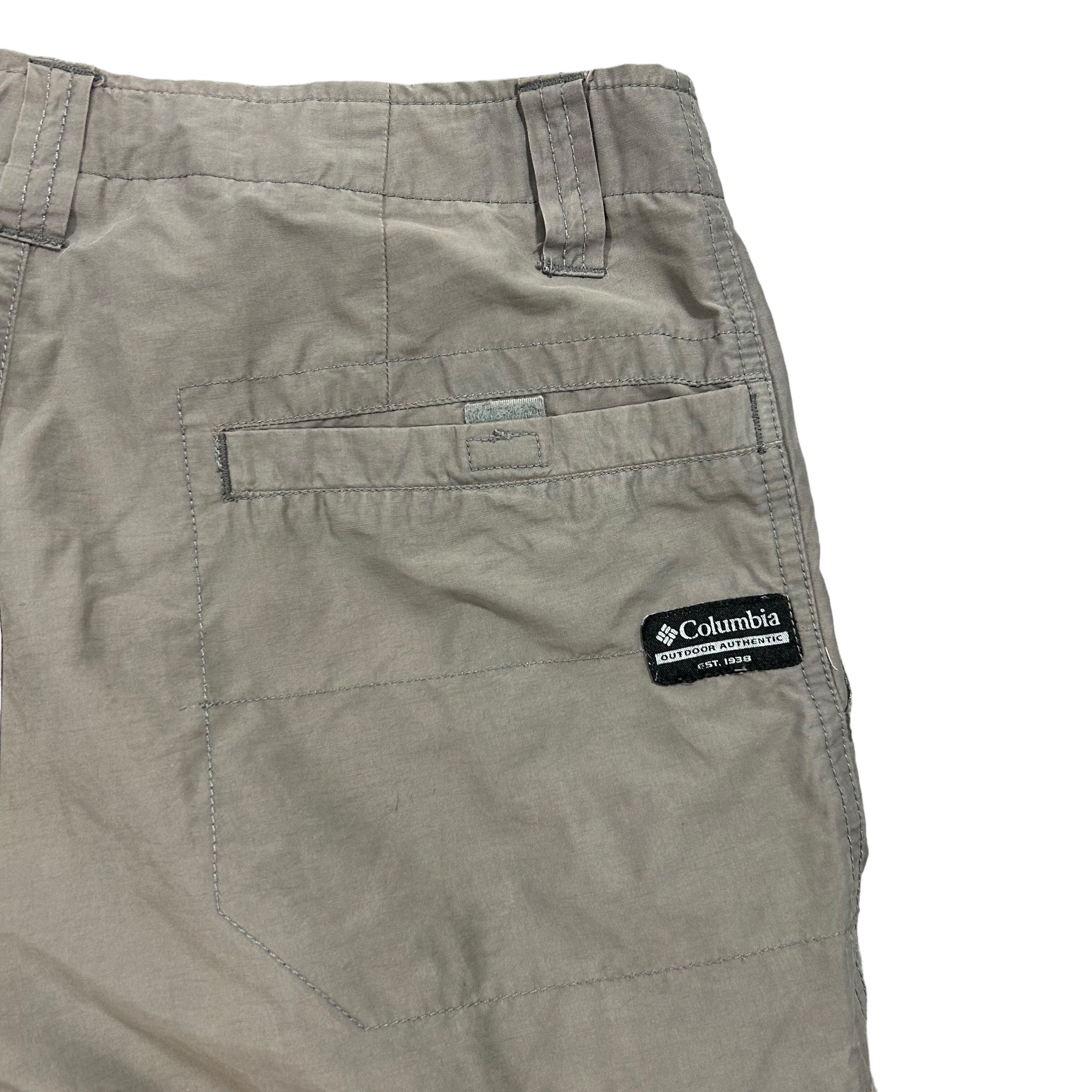 Columbia Columbia Gray Cargo Shorts Slim Fit Cotton Nylon Blend 30 Size US 30 / EU 46 - 3 Thumbnail