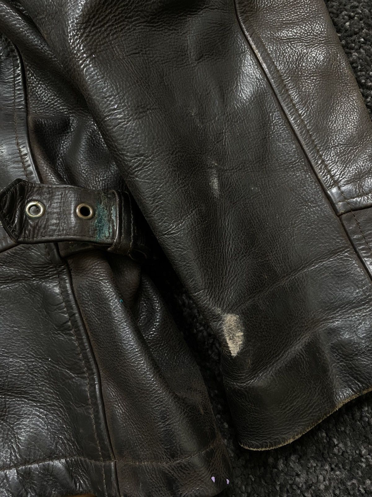 Japanese Brand Vintage 90’s real leather aviator pilot jacket like Size US L / EU 52-54 / 3 - 4 Thumbnail