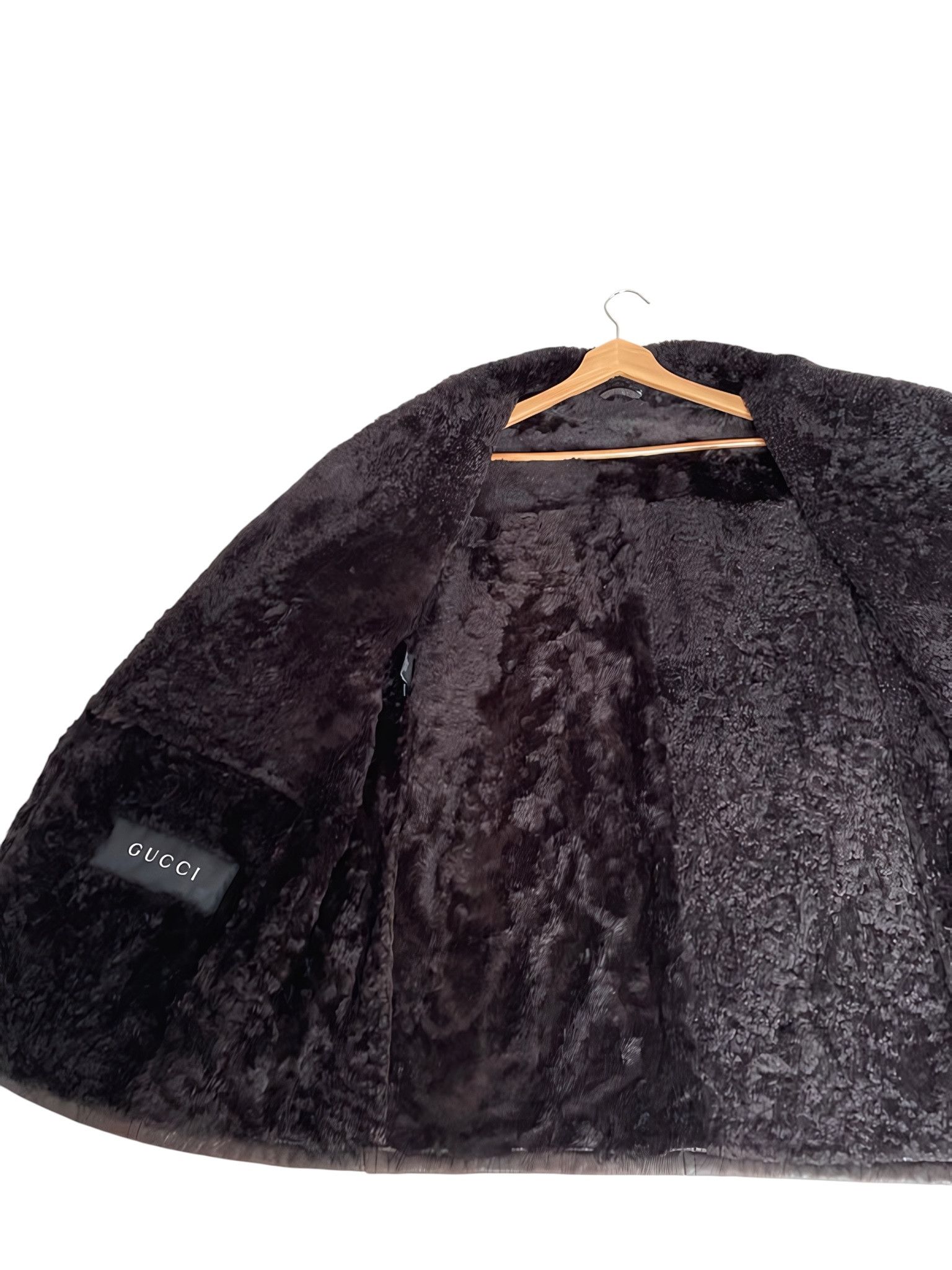 Gucci SHEARLING LEATHER COAT BY TOM FORD Size US XL / EU 56 / 4 - 4 Thumbnail