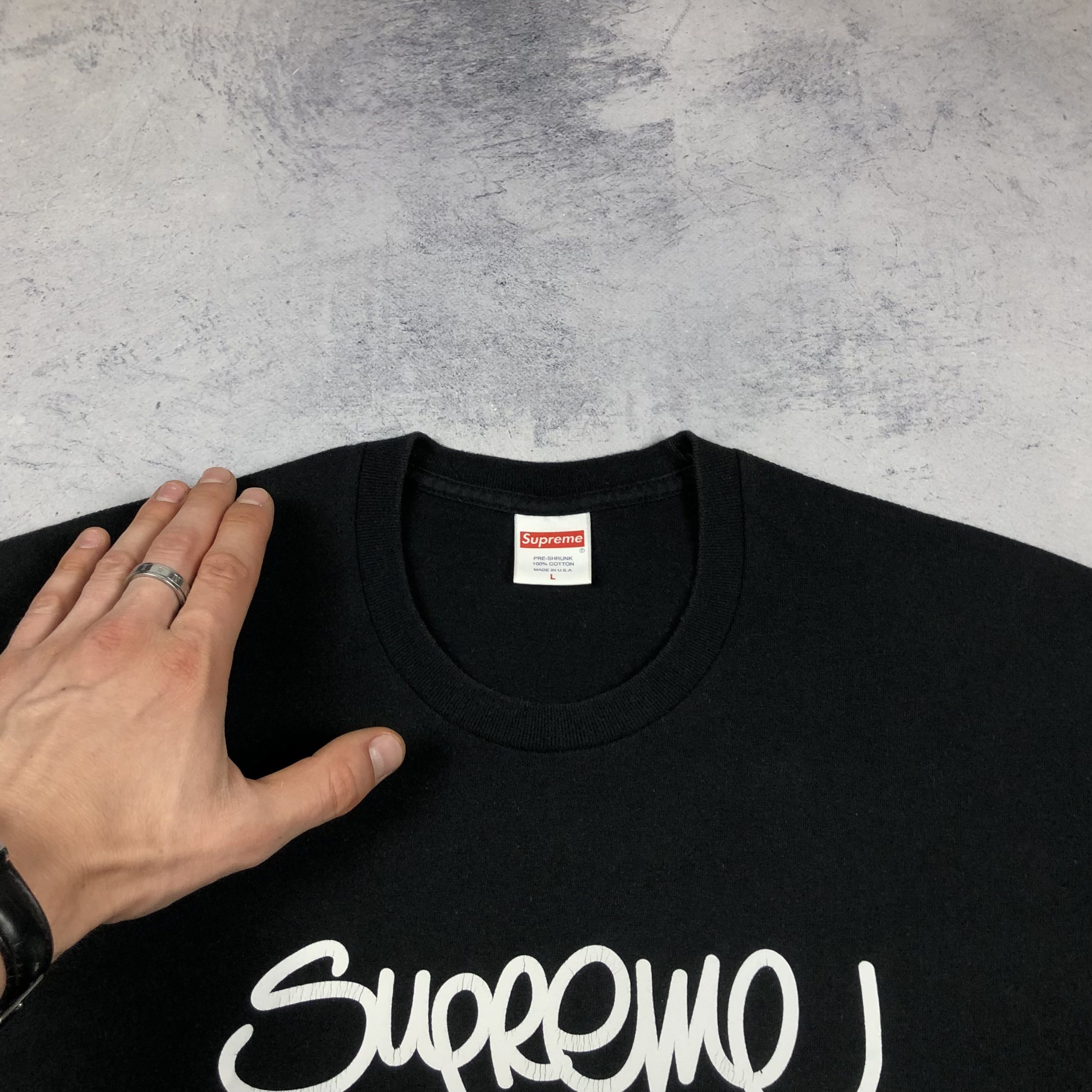 Supreme Y2K Vintage Supreme Graffiti Script Arch logo Tee dope Size US L / EU 52-54 / 3 - 5 Thumbnail