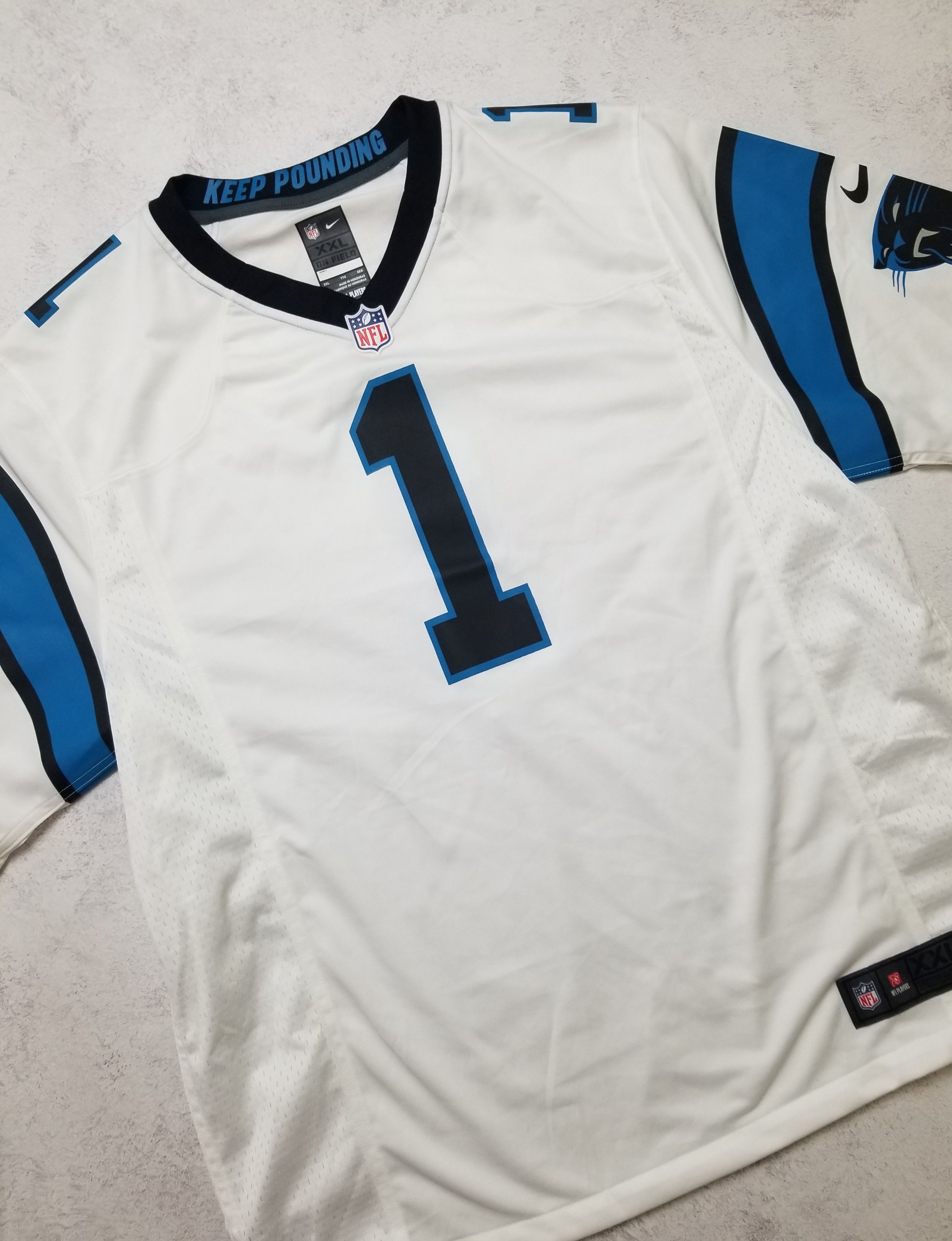 Other Nike Cam Newton #1 Carolina Panthers NFL Jersey Size US XXL / EU 58 / 5 - 4 Thumbnail