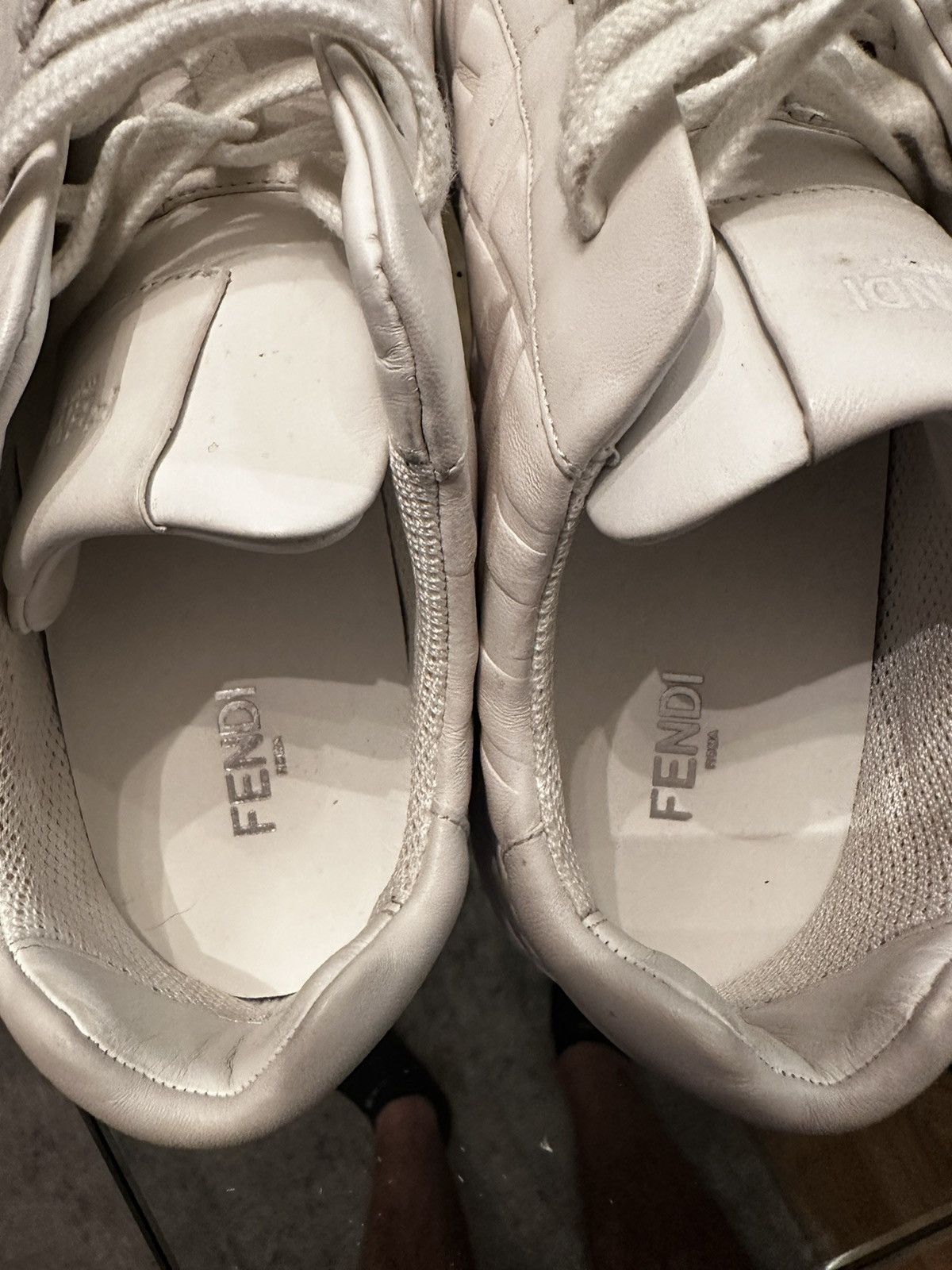 Fendi Fendi logo sneakers Size US 9 / EU 42 - 5 Thumbnail