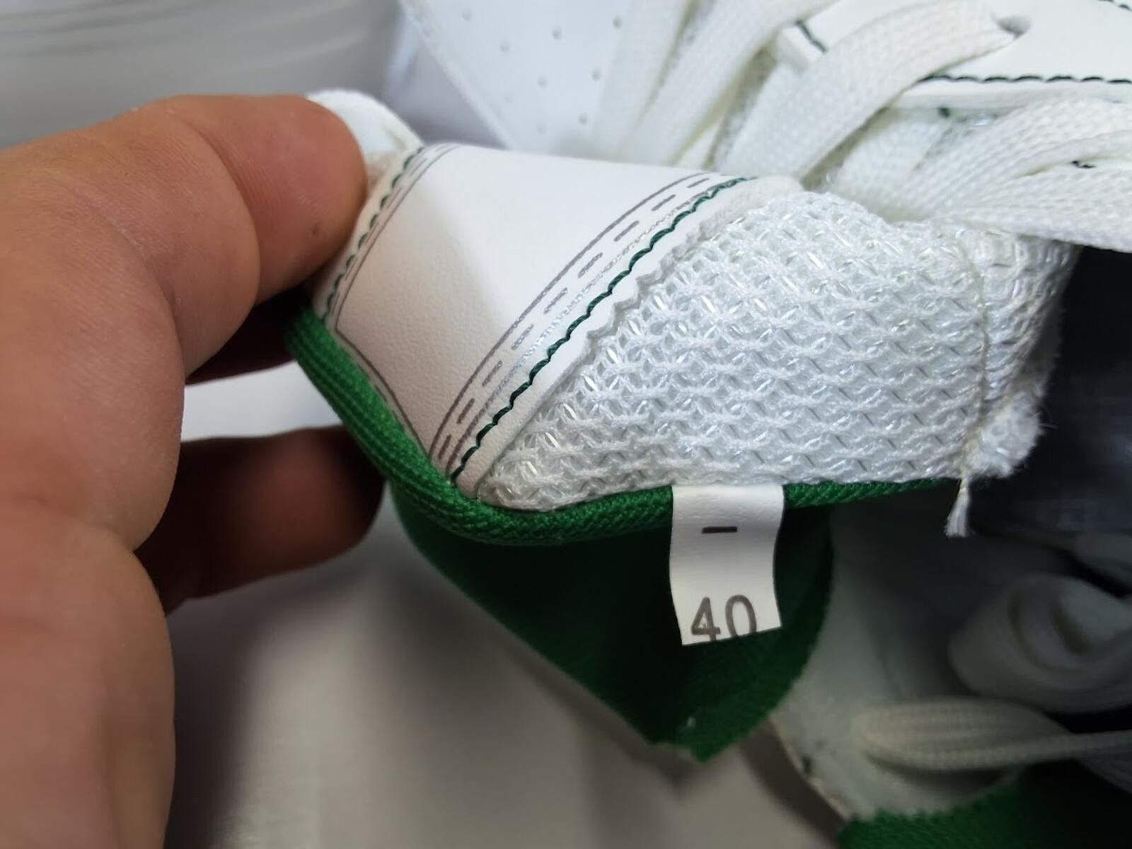 Genetic Manipulation Shinichiro Kuriya Stylish White & Green High-Top Sneakers - EU Size 40 Size ONE SIZE - 5 Thumbnail