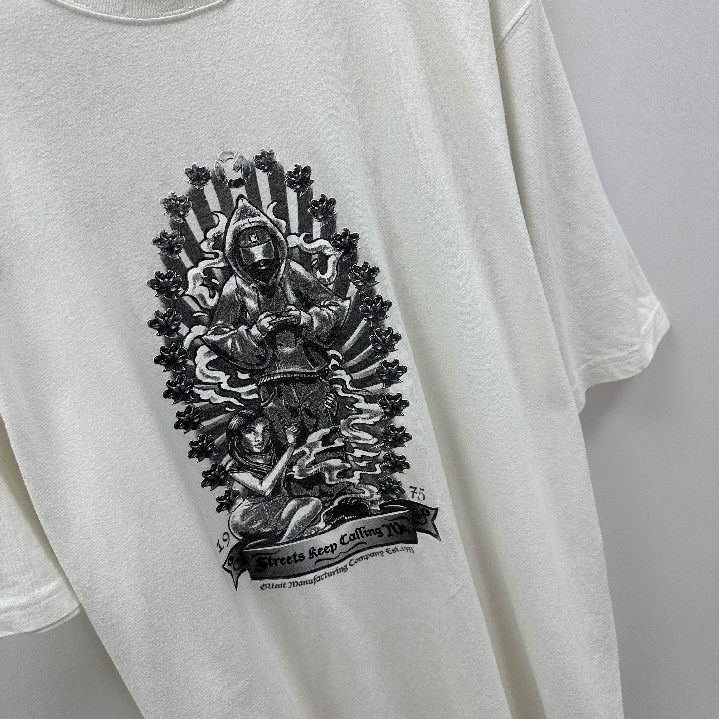 50 Cent Vintage 90’s Rare G unit Streets keep calling me OG 50c tee Size US XL / EU 56 / 4 - 3 Thumbnail