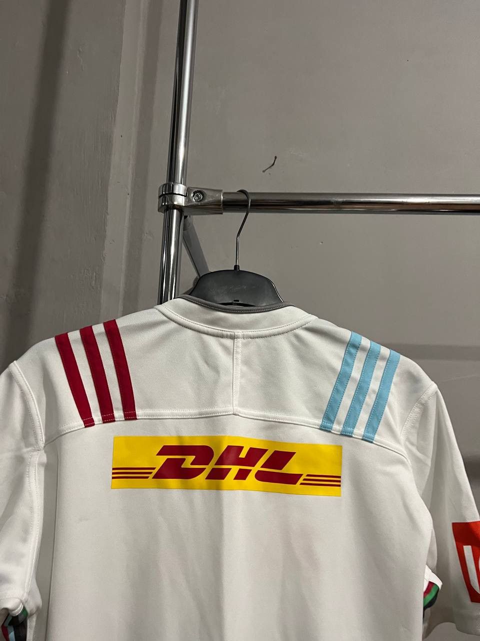 Adidas 2015/16 HARLEQUINS AWAY RUGBY UNION SHIRT JERSEY SIZE L MENS Size US L / EU 52-54 / 3 - 13 Thumbnail