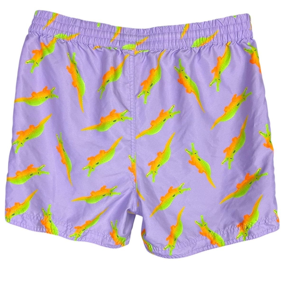 Pacsun PacSun Crocodile Alligator Purple Swim Trunks Vacation M Size US 30 / EU 46 - 2 Thumbnail
