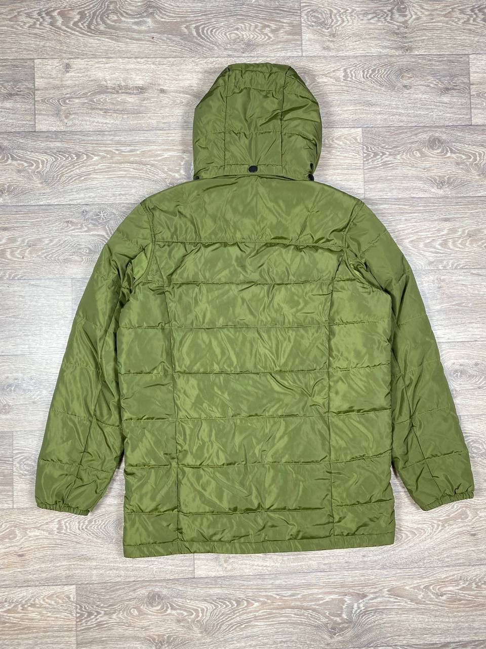 Barbour Men`s Barbour Retail Fairford Fibre Down Green Parka Jacket Size US XL / EU 56 / 4 - 3 Thumbnail