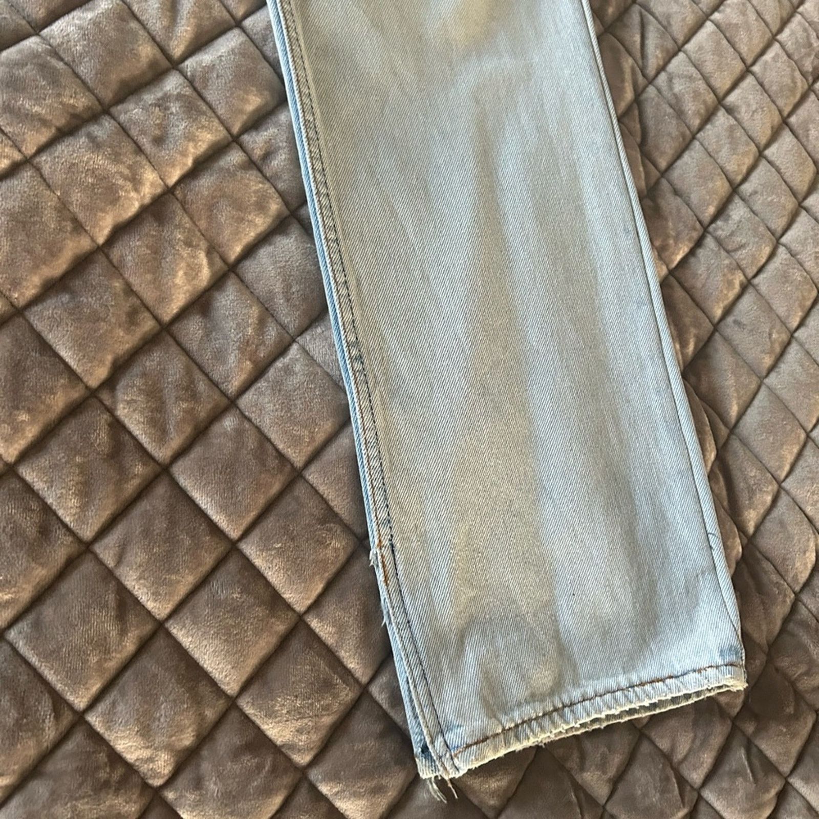 Levi's Samaria Leah Levis Aquarius Custom Distressed Jeans Size 30" / US 8 / IT 44 - 8 Thumbnail