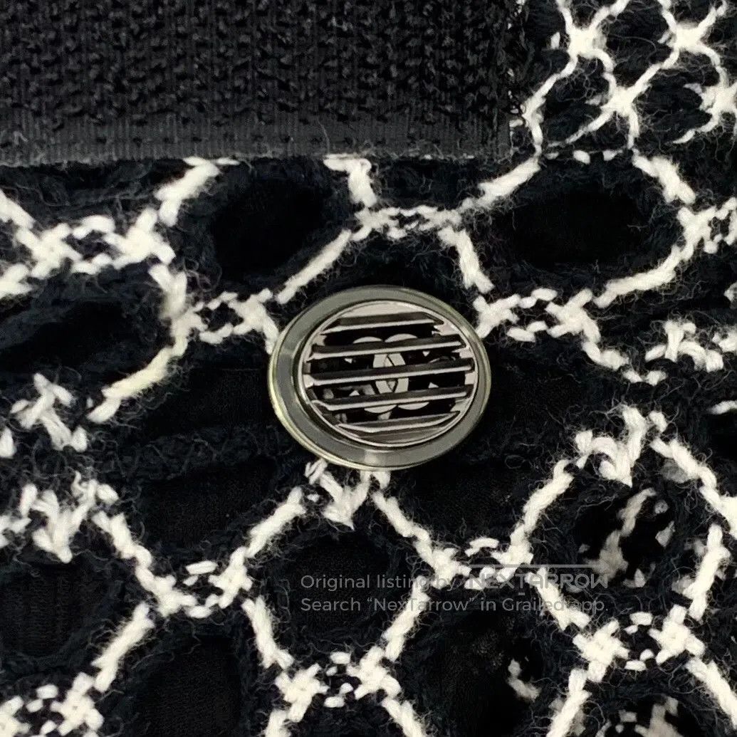 Chanel Chanel Black Knit Wool Casual Pants. Size 37" - 5 Thumbnail