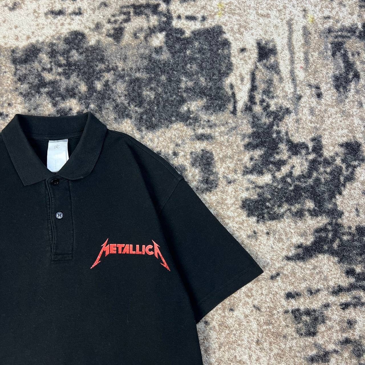 Metallica Metallica Vintage Y2K Big Logo Rock Band Polo T-Shirt Size US M / EU 48-50 / 2 - 4 Thumbnail