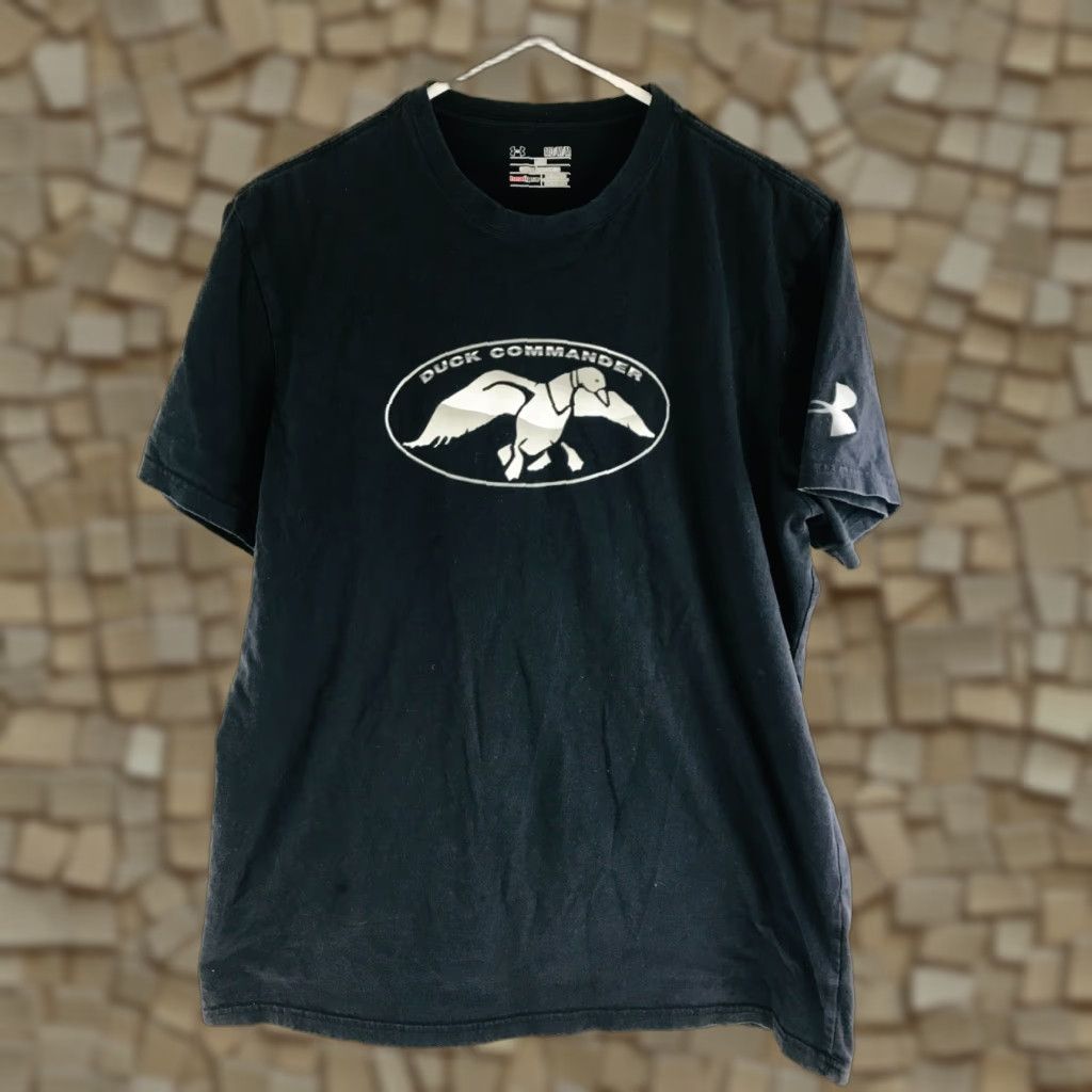 Under Armour Under armour T-Shirt Men's Size M Black Duck Commander Print Heatgear Size US M / EU 48-50 / 2 - 1 Thumbnail