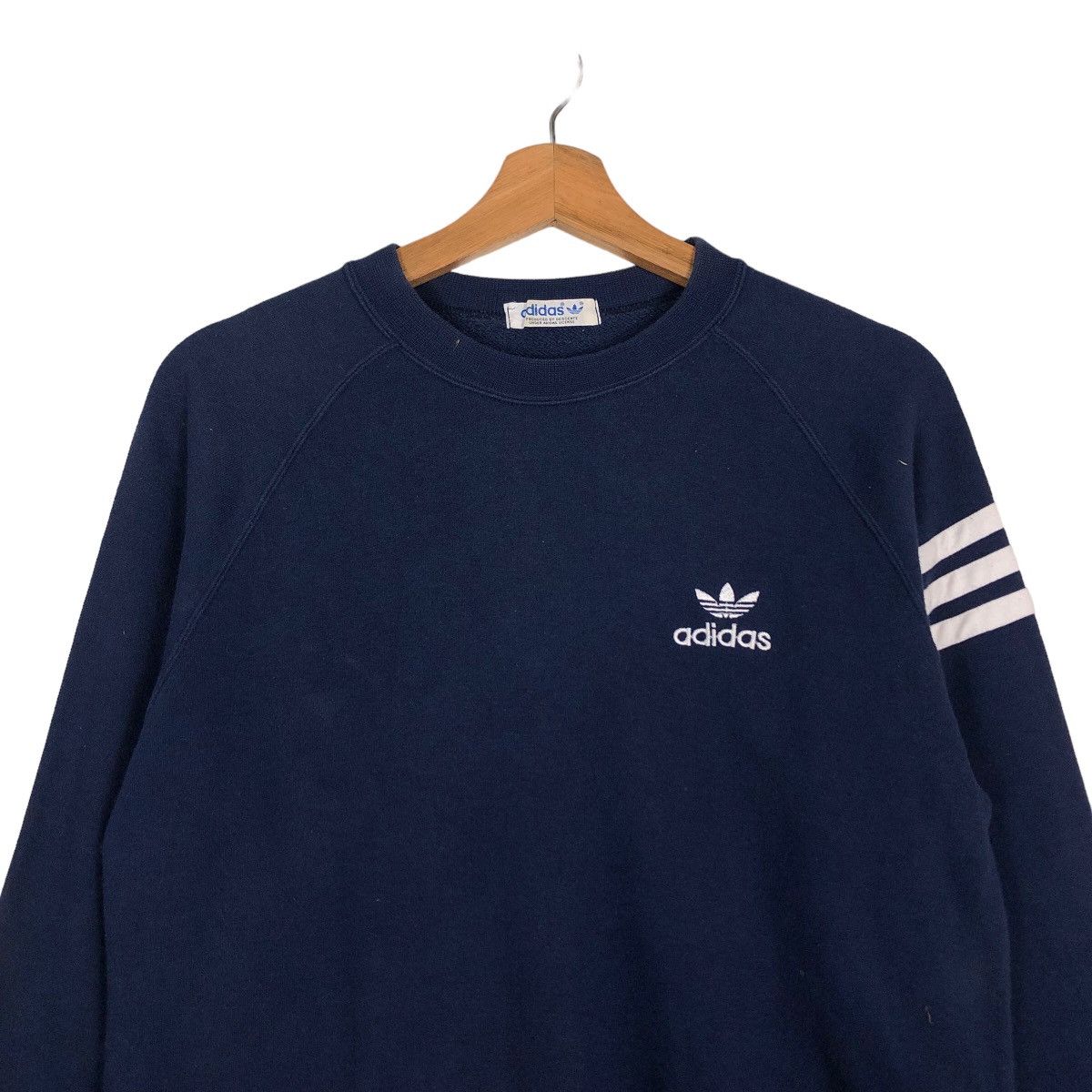 Adidas 🔥VINTAGE 90’s ADIDAS SWEATSHIRT JUMPER STRIPED Size US M / EU 48-50 / 2 - 3 Thumbnail