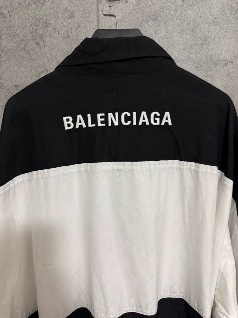 Balenciaga Balenciaga Dark Pattern Full Print Logo Embroidered Black Size US S / EU 44-46 / 1 - 7 Thumbnail