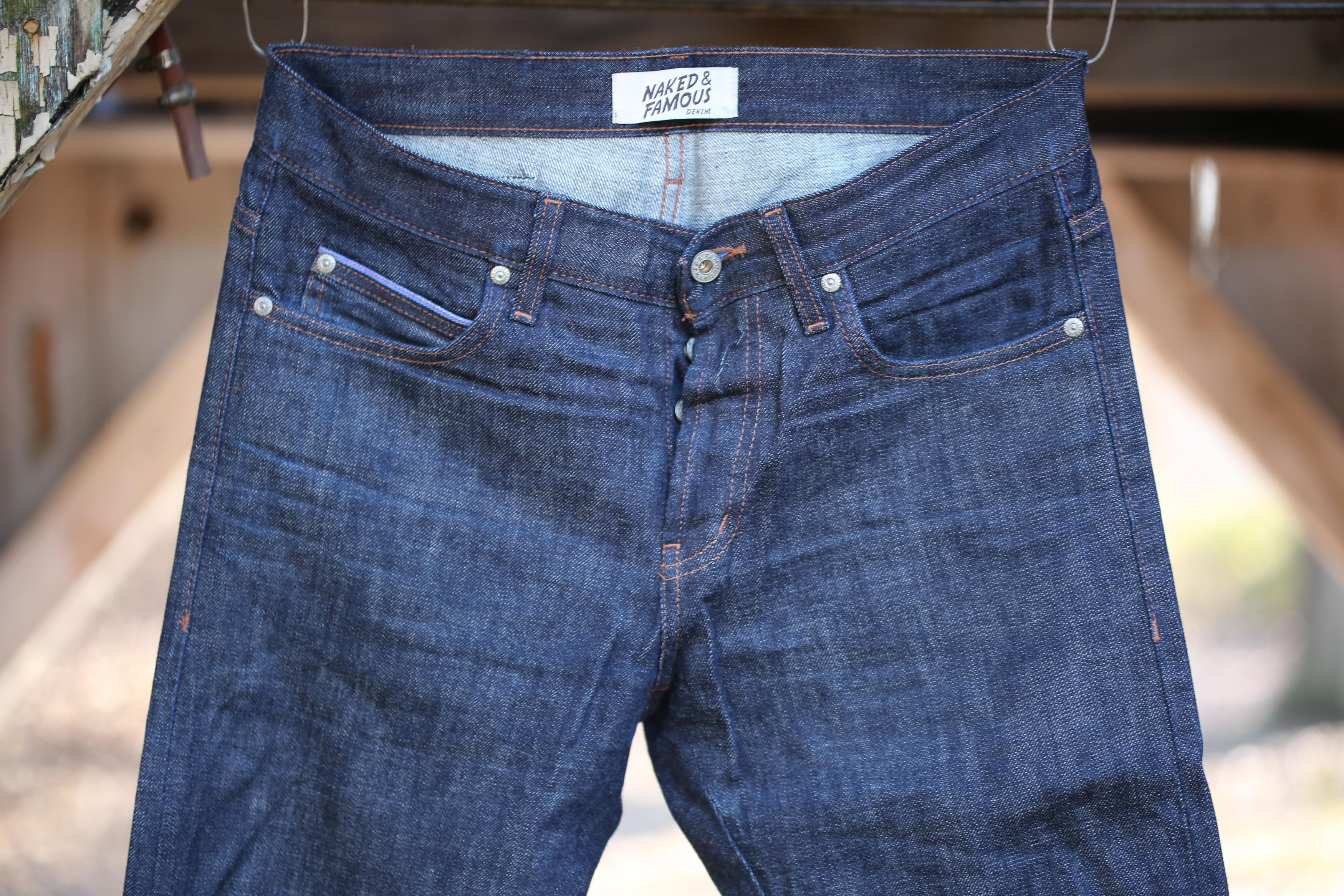 Naked & Famous Naked & Famous Blue Core - Super Guy Size US 32 / EU 48 - 2 Thumbnail