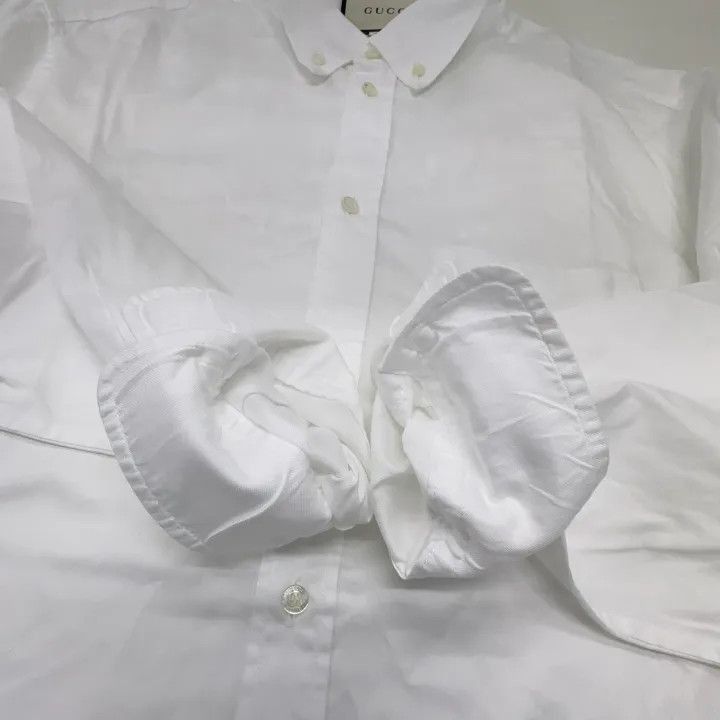 Gucci Gucci Gucci Logo Print Long Sleeve Shirt for Men -2506 Size US L / EU 52-54 / 3 - 8 Thumbnail
