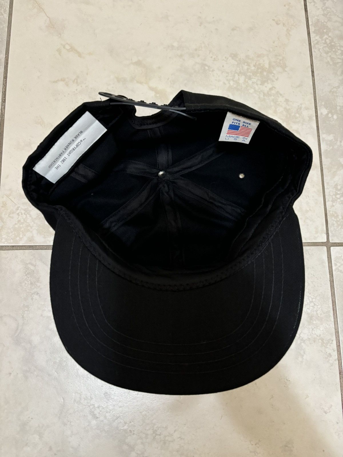 Vintage Rare Vintage 80s Blade Runner Cast and Crew Movie Hat Size ONE SIZE - 6 Thumbnail