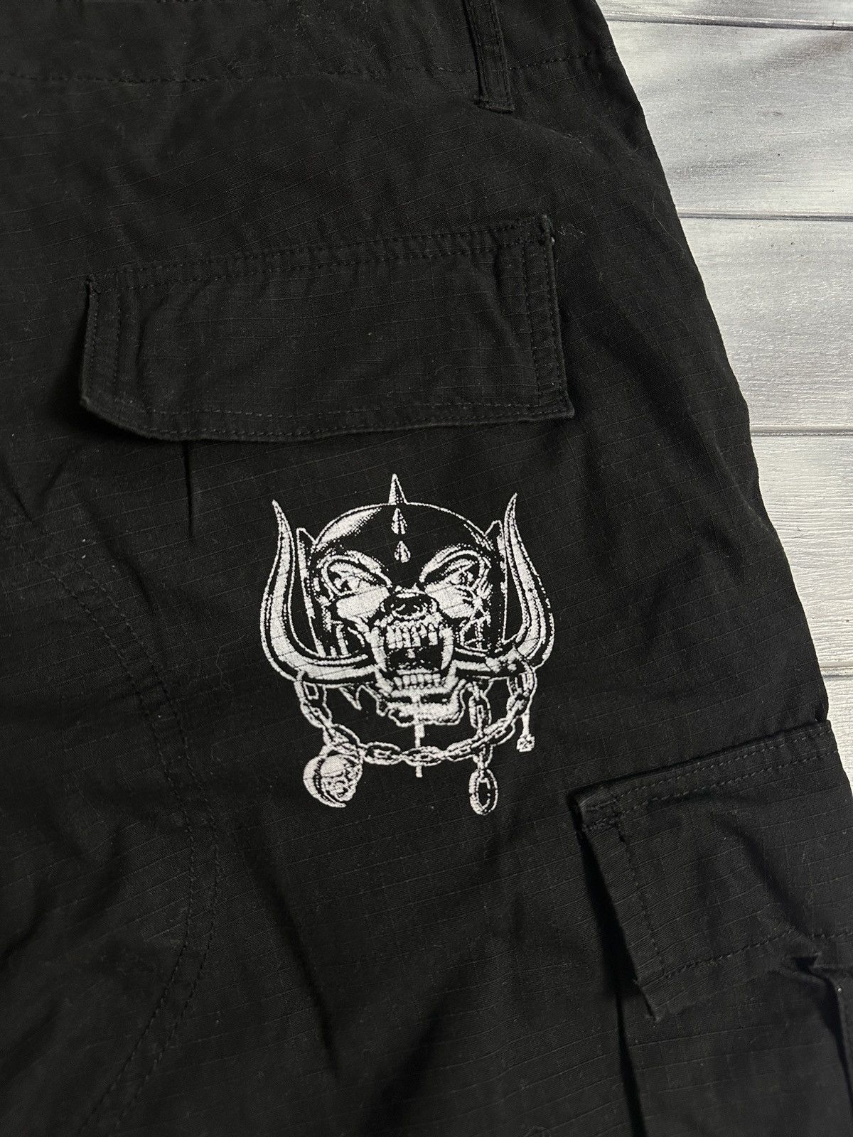 Band Tees Rare Multi-pocket Pants Motorhead Merch 2016 Size US 34 / EU 50 - 3 Thumbnail