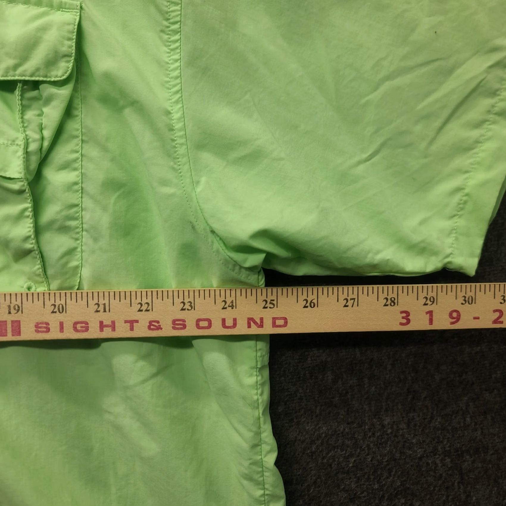 Vintage Columbia PFG Omni-Shade Shirt Mens XL Relaxed Fit Button-Up Pocketed Vented Lightweight Breathable UV Green Shorts Sleeve Casual Outdoor Fishing Shirt Size US XL / EU 56 / 4 - 3 Thumbnail