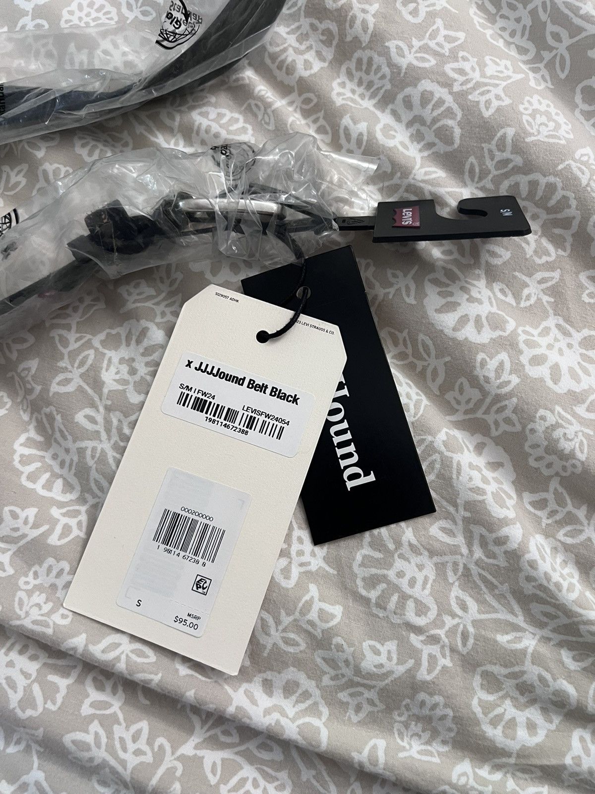 JJJJound × Levi's Levi’s X jjjjound suede belt S/M Size ONE SIZE - 4 Thumbnail