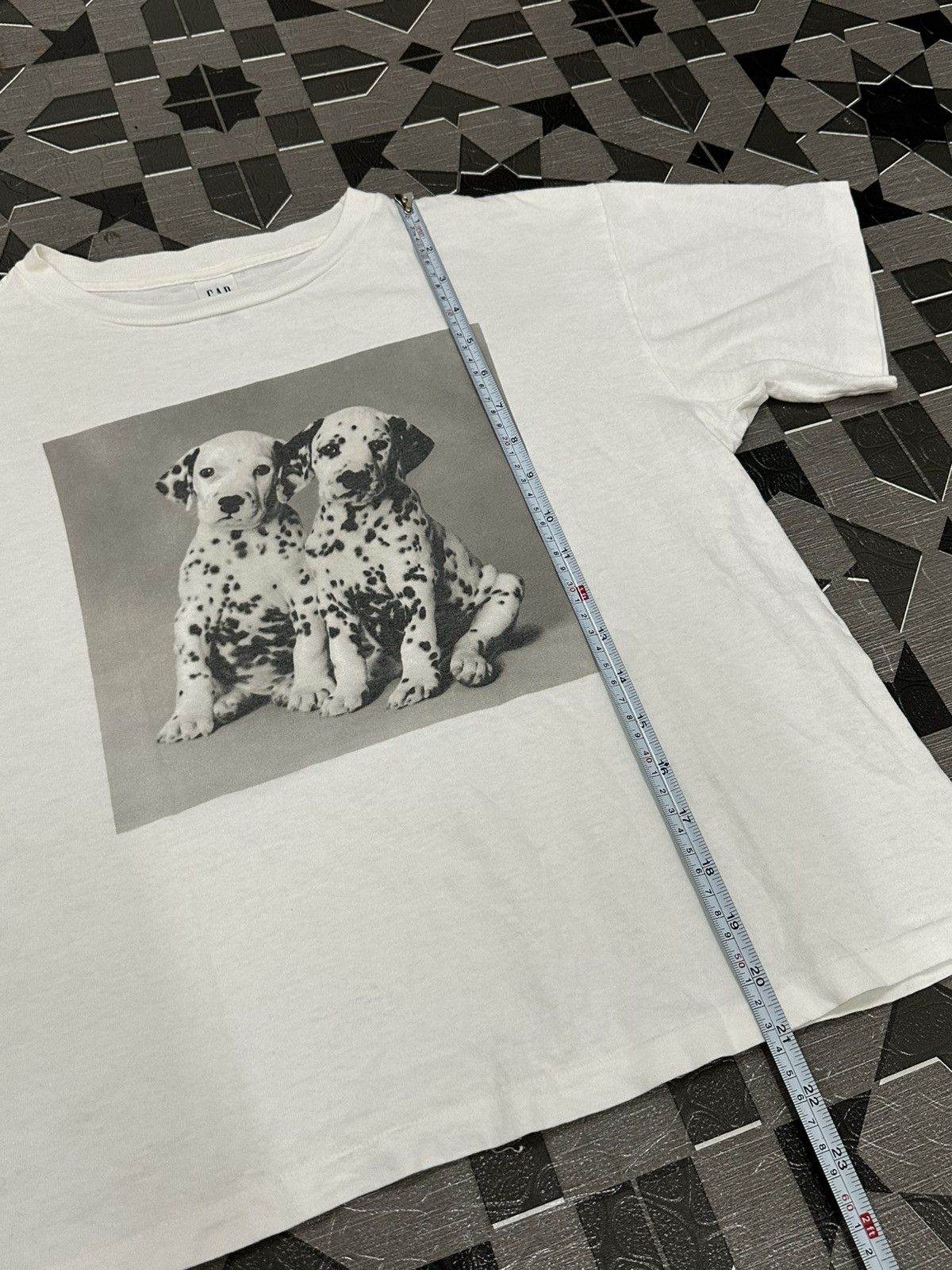 Gap Vintage 90s Gap “Dalmation Dog” Tee (Boxy) Size US M / EU 48-50 / 2 - 5 Thumbnail