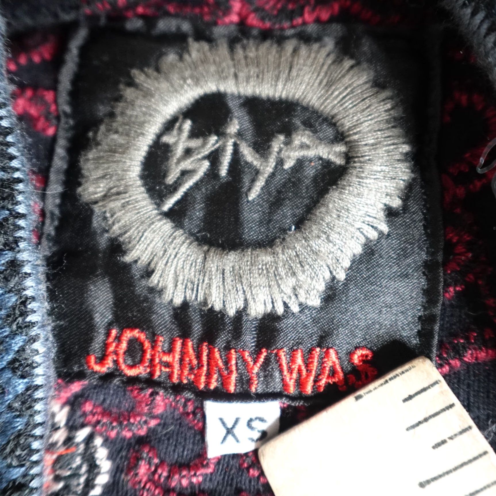 Johnny Was Johnny Was Womens Cardigan XS Black Cotton Knit Hooded Embroidered Duster Biya Size XS / US 0-2 / IT 36-38 - 5 Thumbnail
