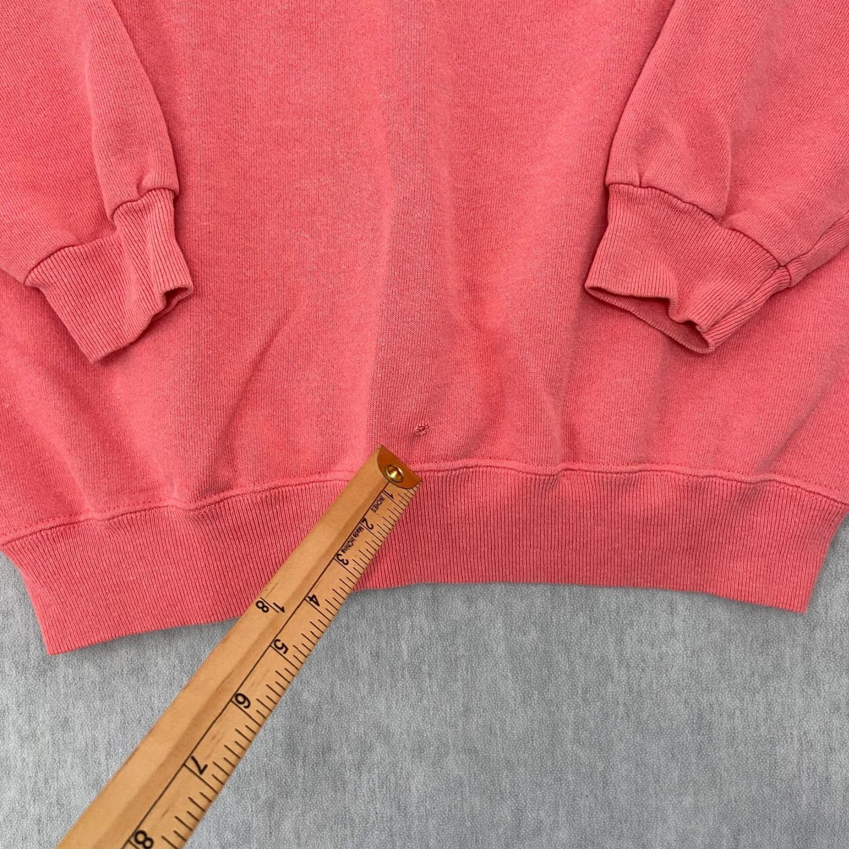 Hanes VINTAGE Hanes Sweater Shirt Womens Large Pink Fleece Rockabilly 1990s Ladies L Mens/Womens Size L / US 10 / IT 46 - 7 Thumbnail