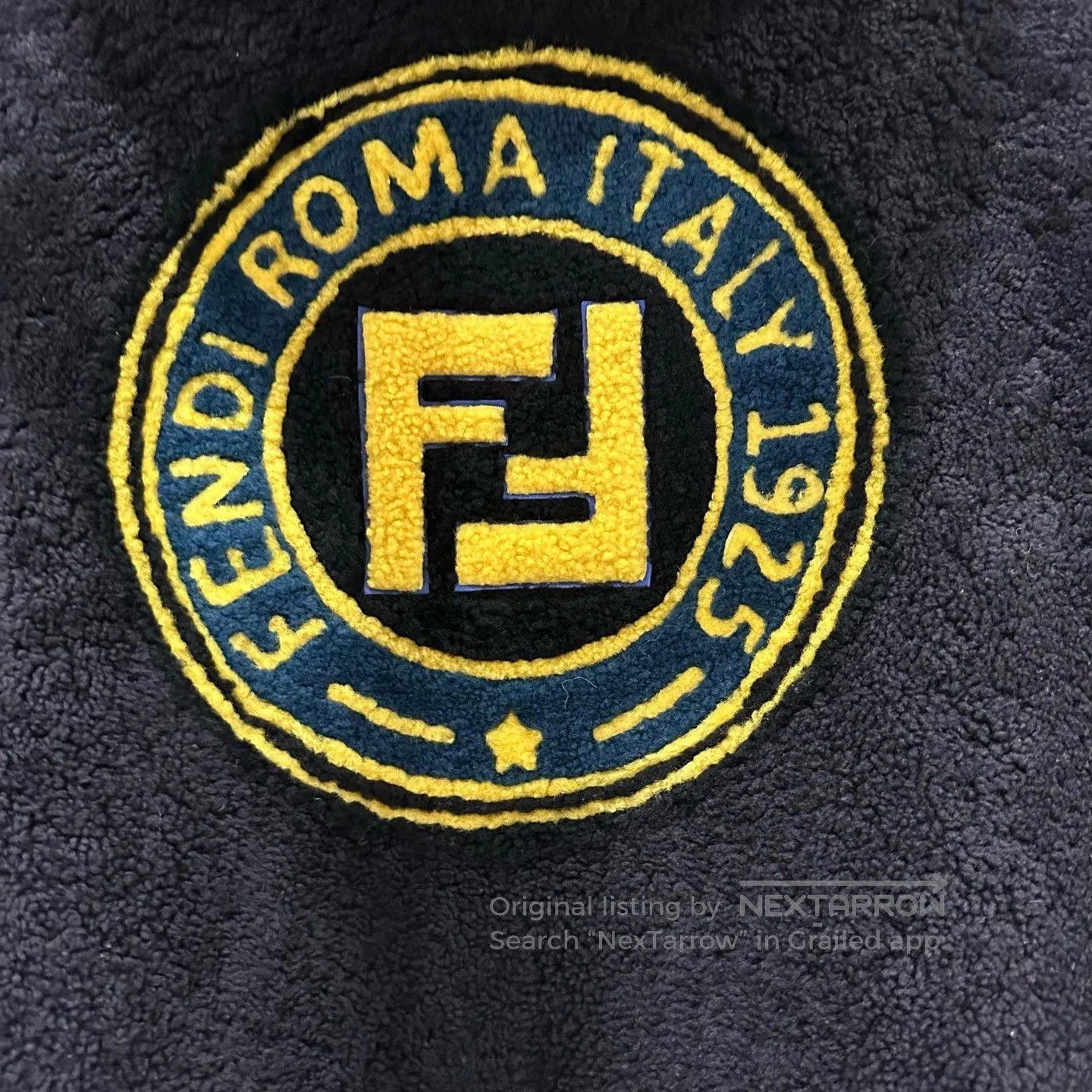 Fendi Fendi Shearling Hooded Jacket with Logo. Size US M / EU 48-50 / 2 - 3 Thumbnail