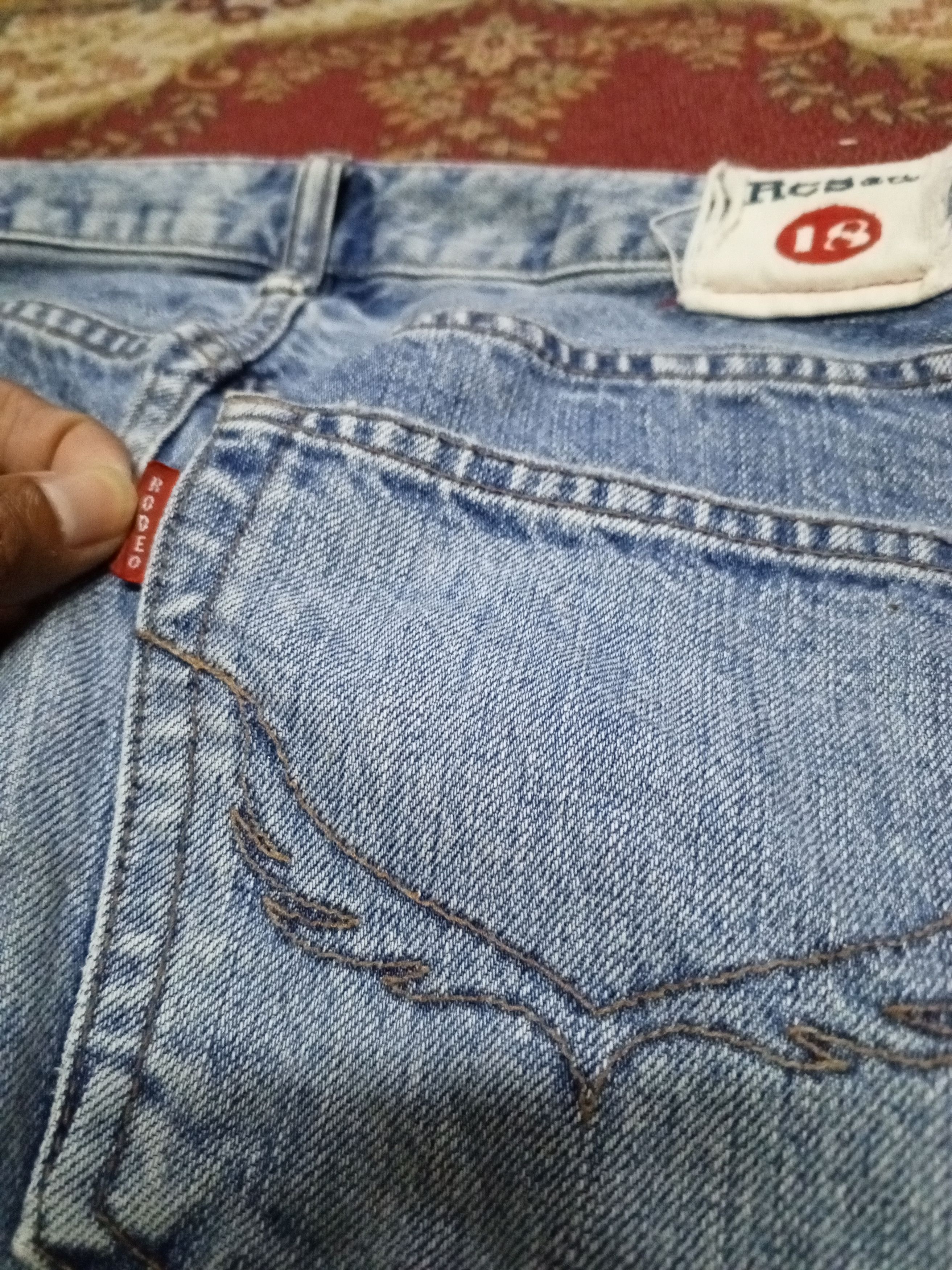 Japanese Brand RODEO CROWNS JEANS BLUE JAPAN Size US 30 / EU 46 - 7 Thumbnail