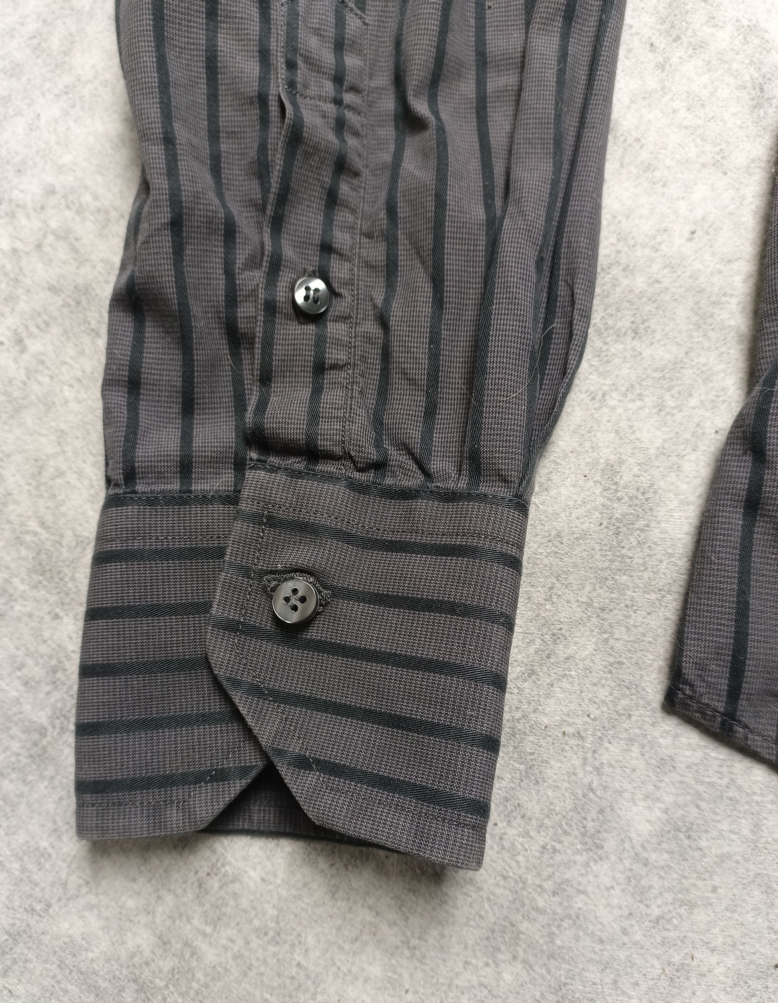 Romeo Gigli Romeo Gigli Slim Fit Black Button Down Shirt Sz 15.5 / 39 Size US M / EU 48-50 / 2 - 6 Thumbnail