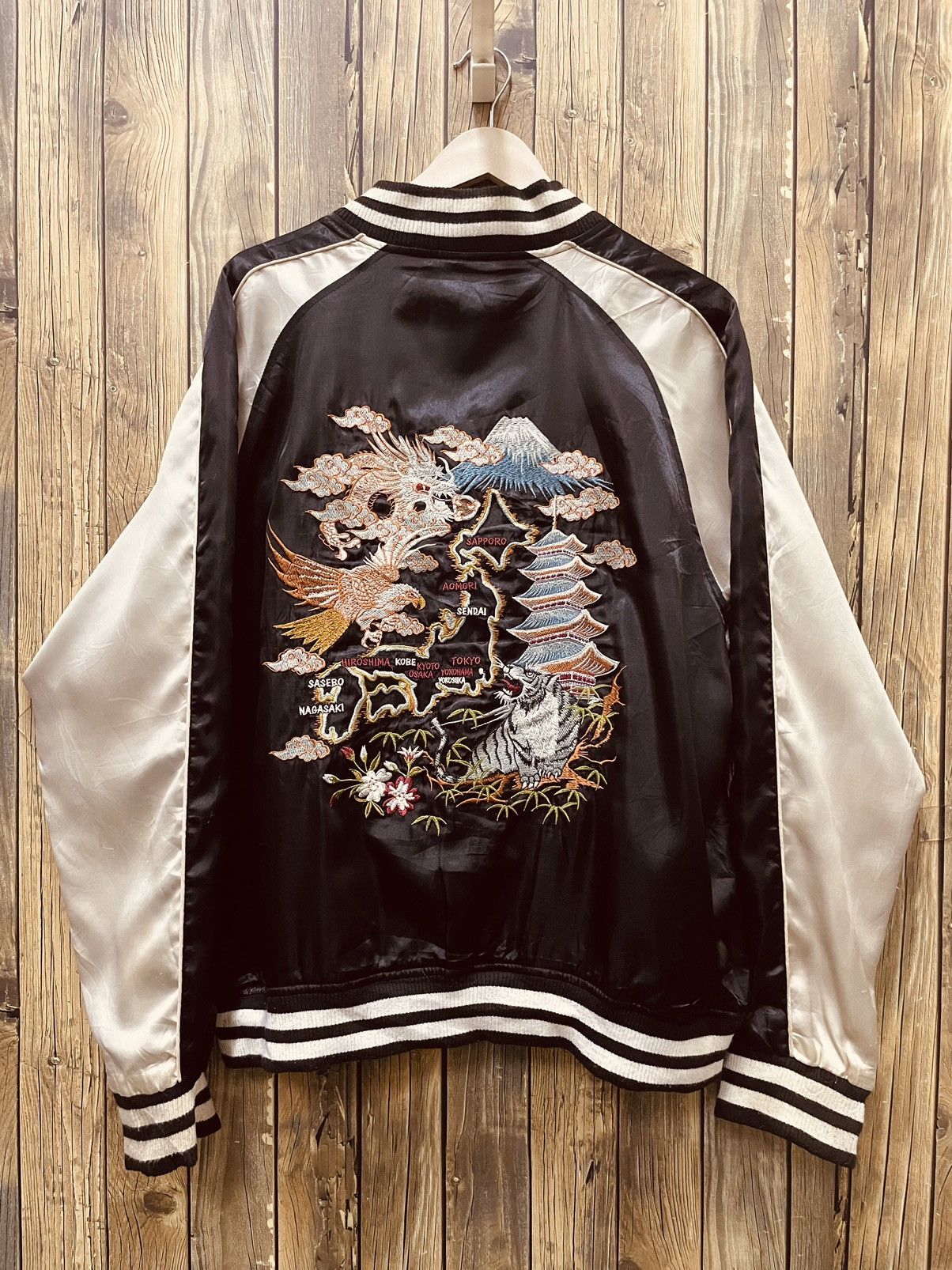 Japanese Brand × Vintage Vintage Sukajan Jacket Size US XL / EU 56 / 4 - 5 Thumbnail