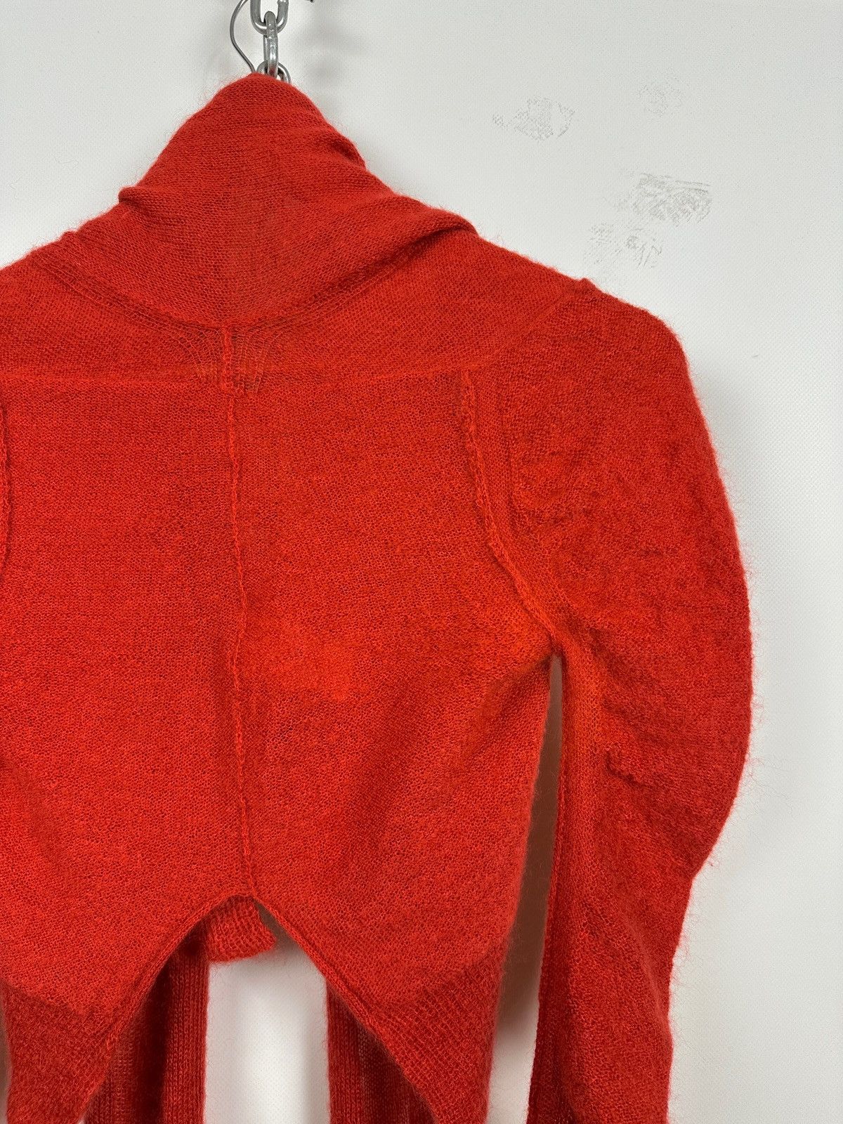Marithe + Francois Girbaud Vintage Marithe Francois Girbaud Mohair Knit Scarf Sweater Size S / US 4 / IT 40 - 14 Thumbnail