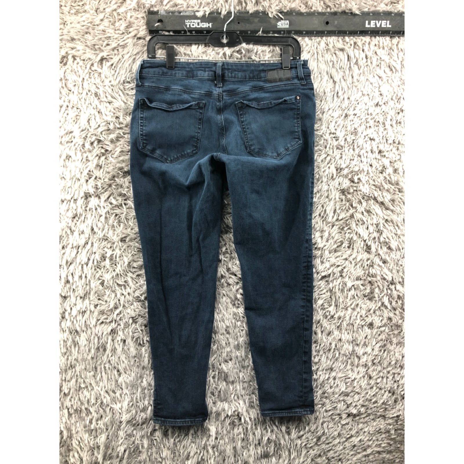 Mavi Mavi Jeans Skinny Waist 29 Blue Denim Mid Rise 5-Pocket Regular Inseam 27 Womens Jeans Style Classic Modern Size 29" - 5 Thumbnail
