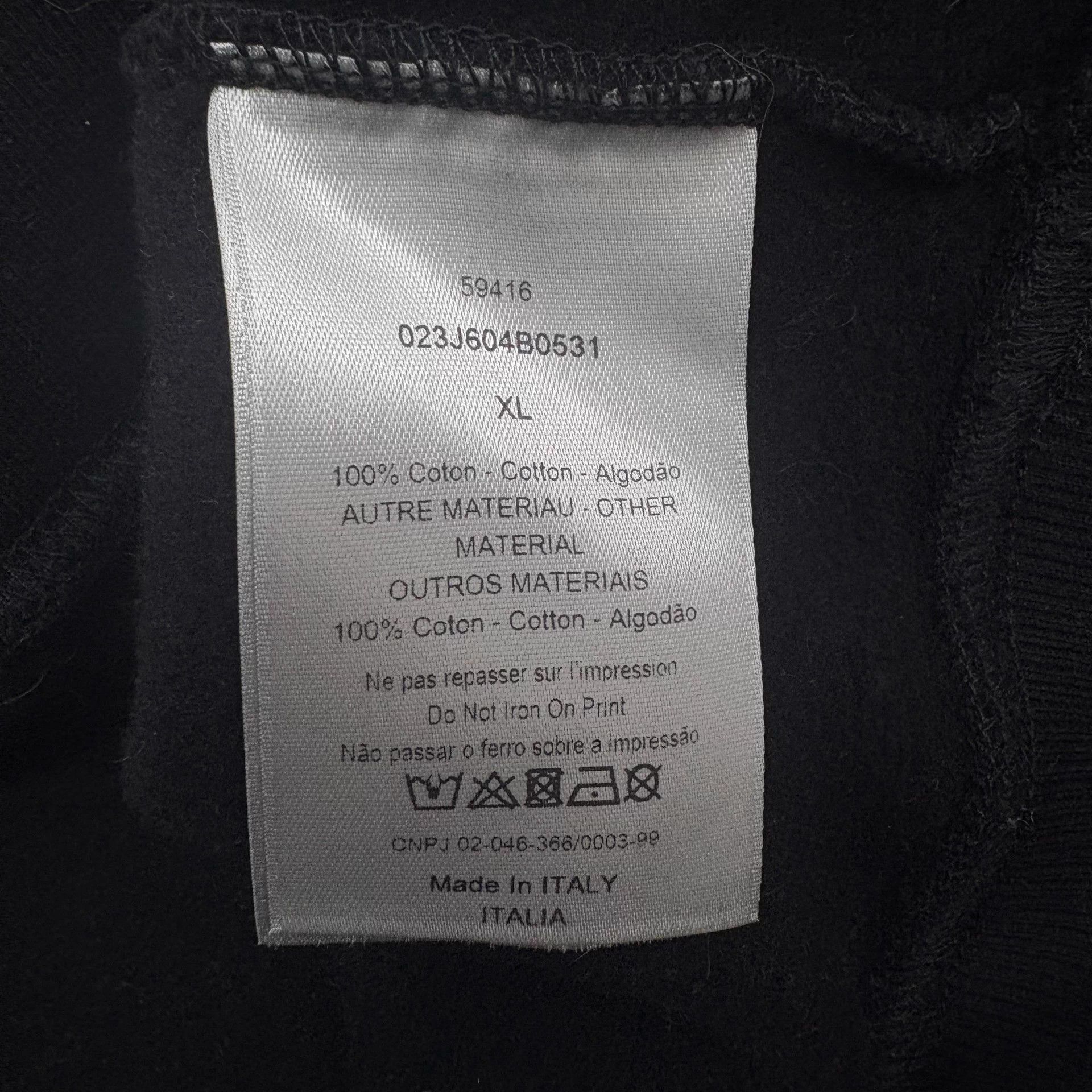 Dior Dior Basketball Crystal Hoodie Black XL Size US XL / EU 56 / 4 - 8 Thumbnail