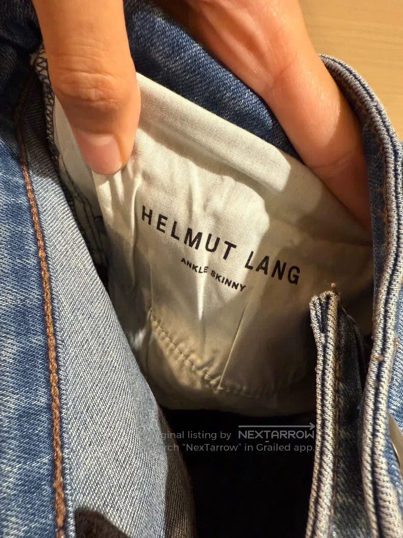 Helmut Lang HELMUT LANG American Denim Jeans - Super Stretch for Slimm Size 28" / US 6 / IT 42 - 4 Thumbnail