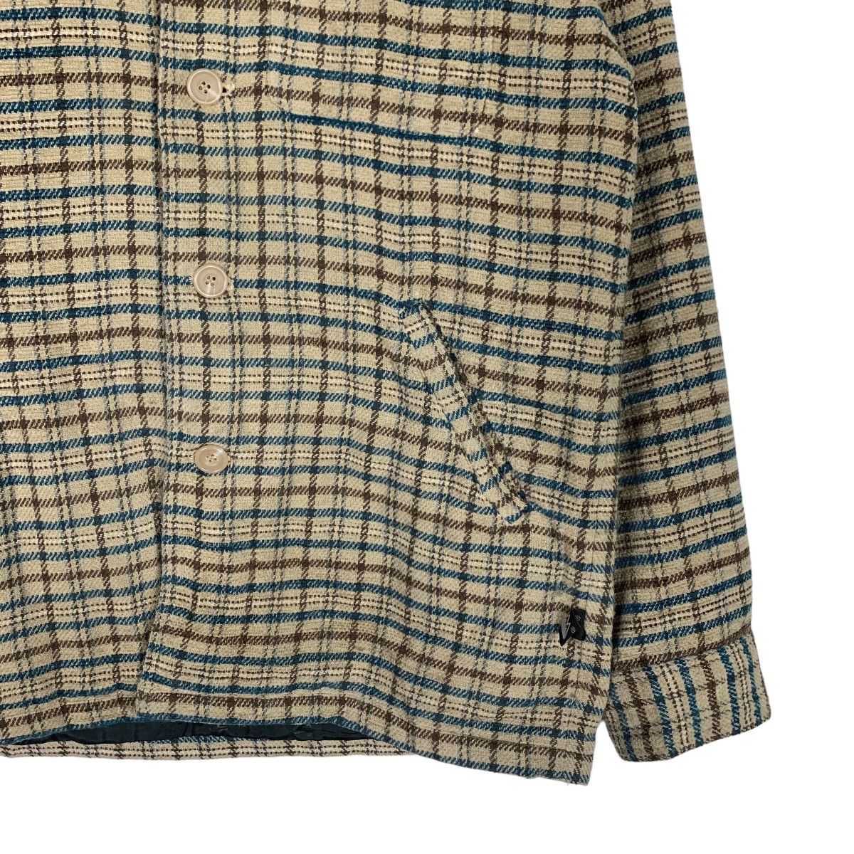 Japanese Brand FIRST DOWN Small Checked Casual Flannel Jacket #0905-C40 Size US M / EU 48-50 / 2 - 6 Thumbnail