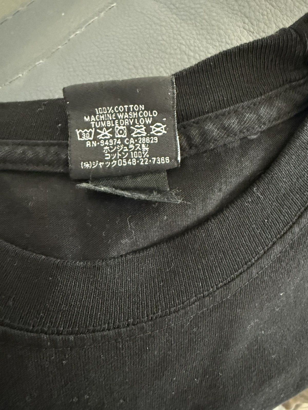 Stussy Black Stussy Kingpin Pigment Dyed Tee Size Medium Size US M / EU 48-50 / 2 - 4 Thumbnail