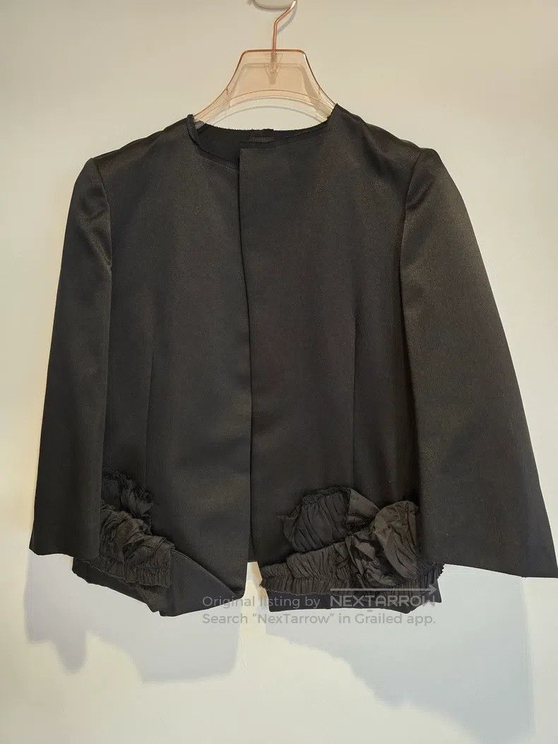 Comme des Garcons Comme des Garcons Black Short Jacket Size XS / US 0-2 / IT 36-38 - 1 Thumbnail